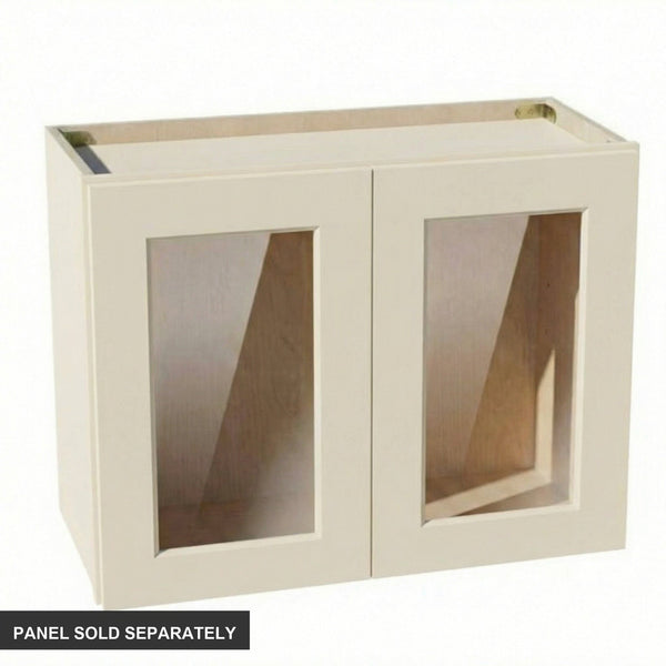 Shaker Bridge Wall Cabinet 27" (W2721GD) · Tallis - Swan White - Hero