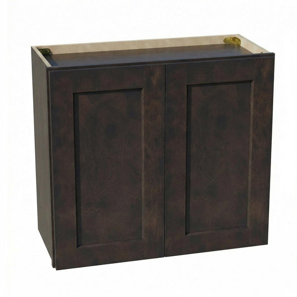 Shaker Bridge Wall Cabinet 27" (W2724) · Ardelle - Charcoal - Hero