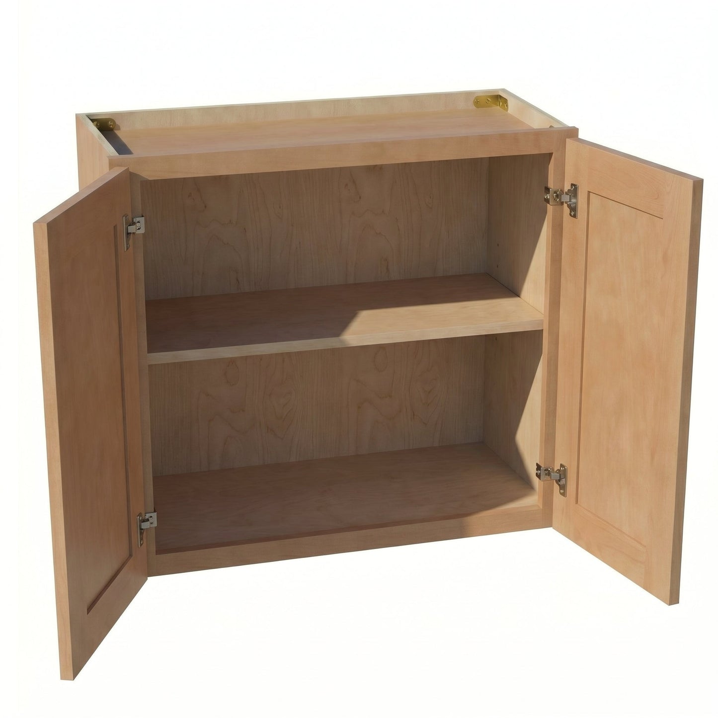 Shaker Bridge Wall Cabinet 27" (W2724) · Ardelle - Timber - Interior