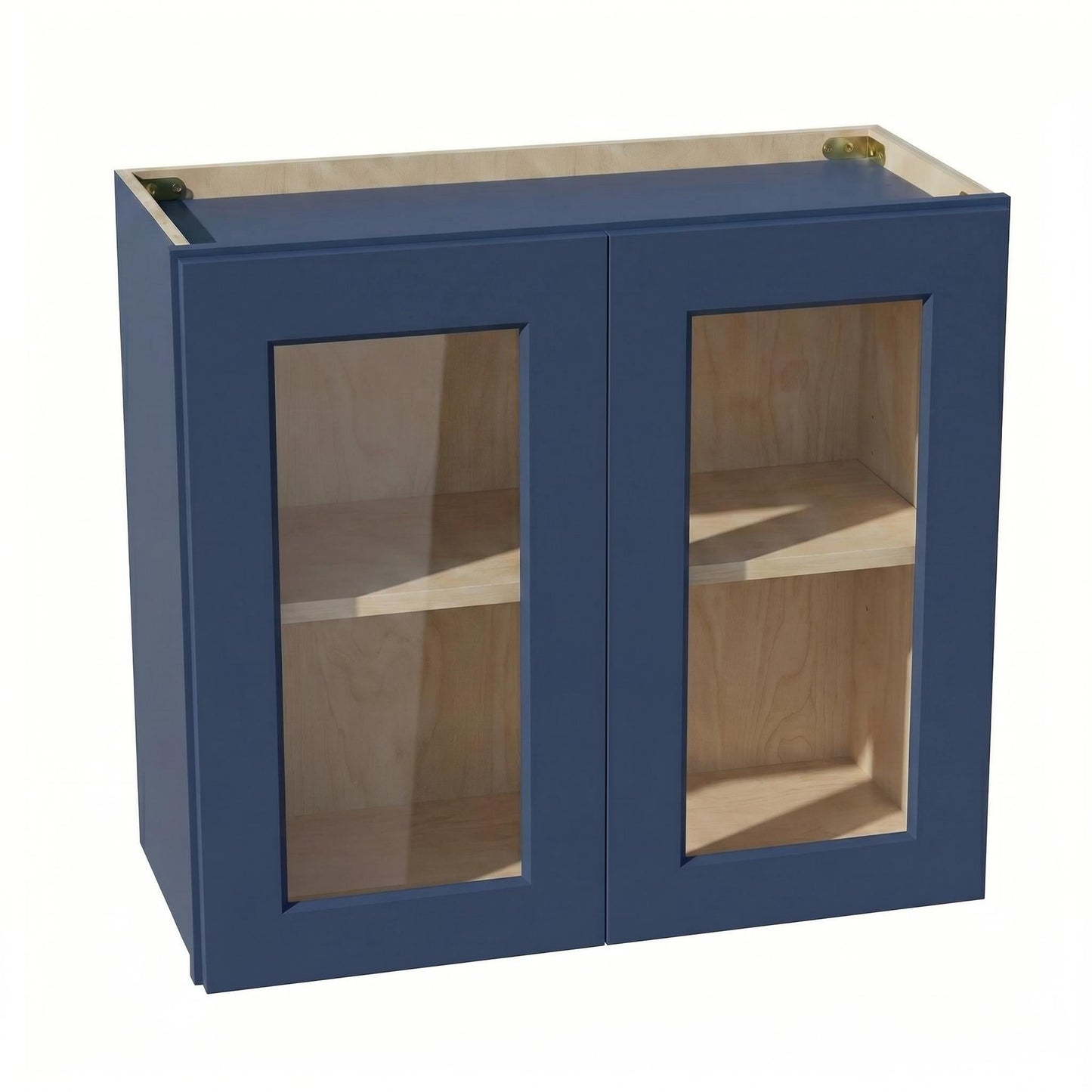Shaker Bridge Wall Cabinet 27" (W2724GD) · Ardelle - Blue - Hero