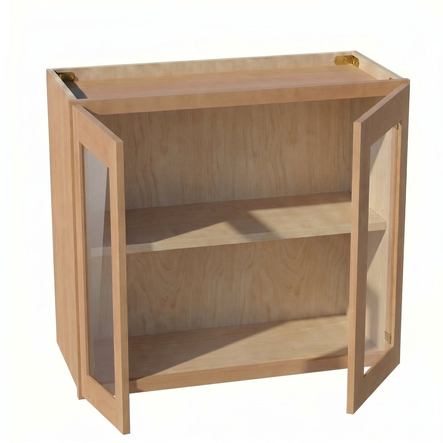 Shaker Bridge Wall Cabinet 27" (W2724GD) · Ardelle - Timber - Interior
