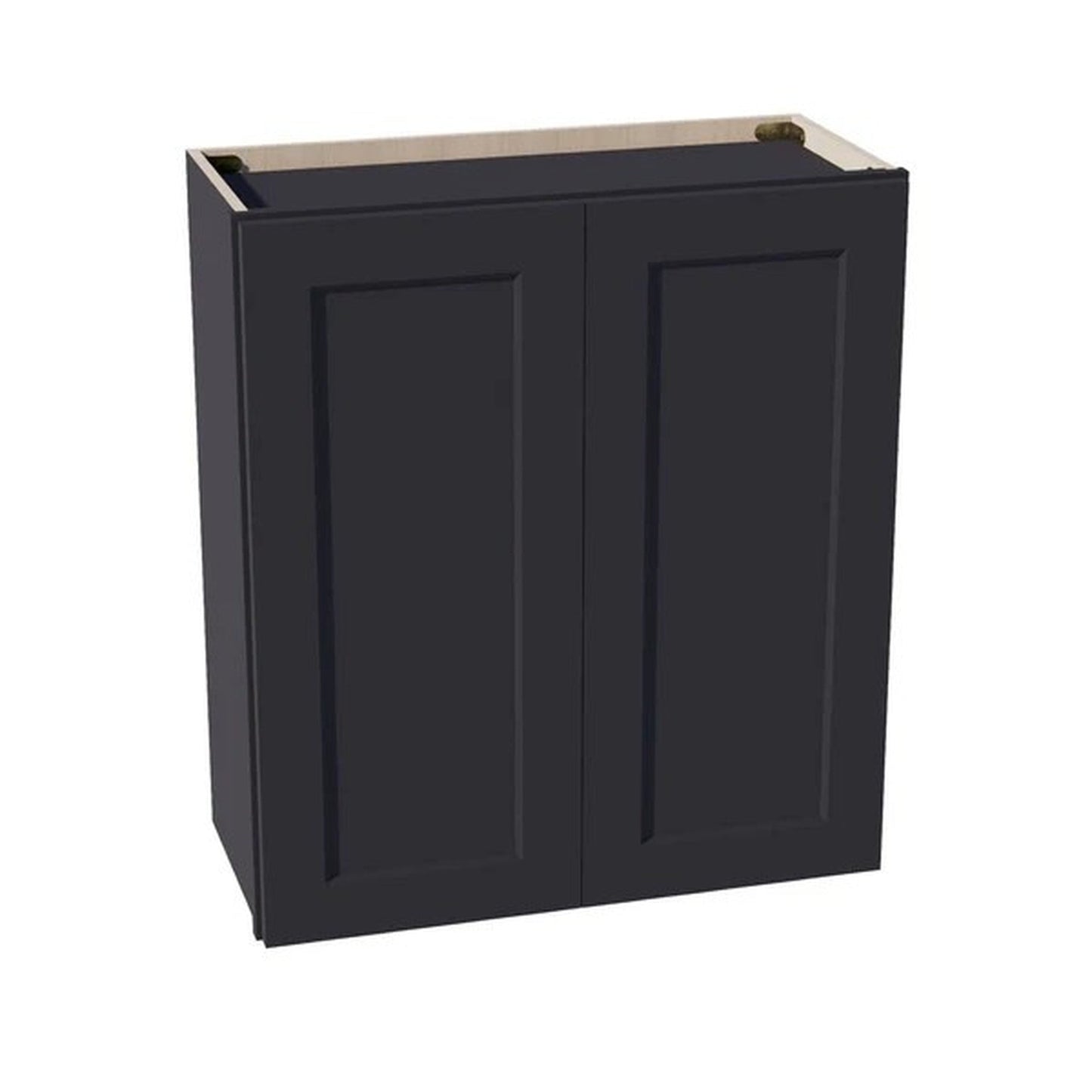 Shaker Wall Cabinet 27" (W2730) · Ardelle - Ebony - Hero