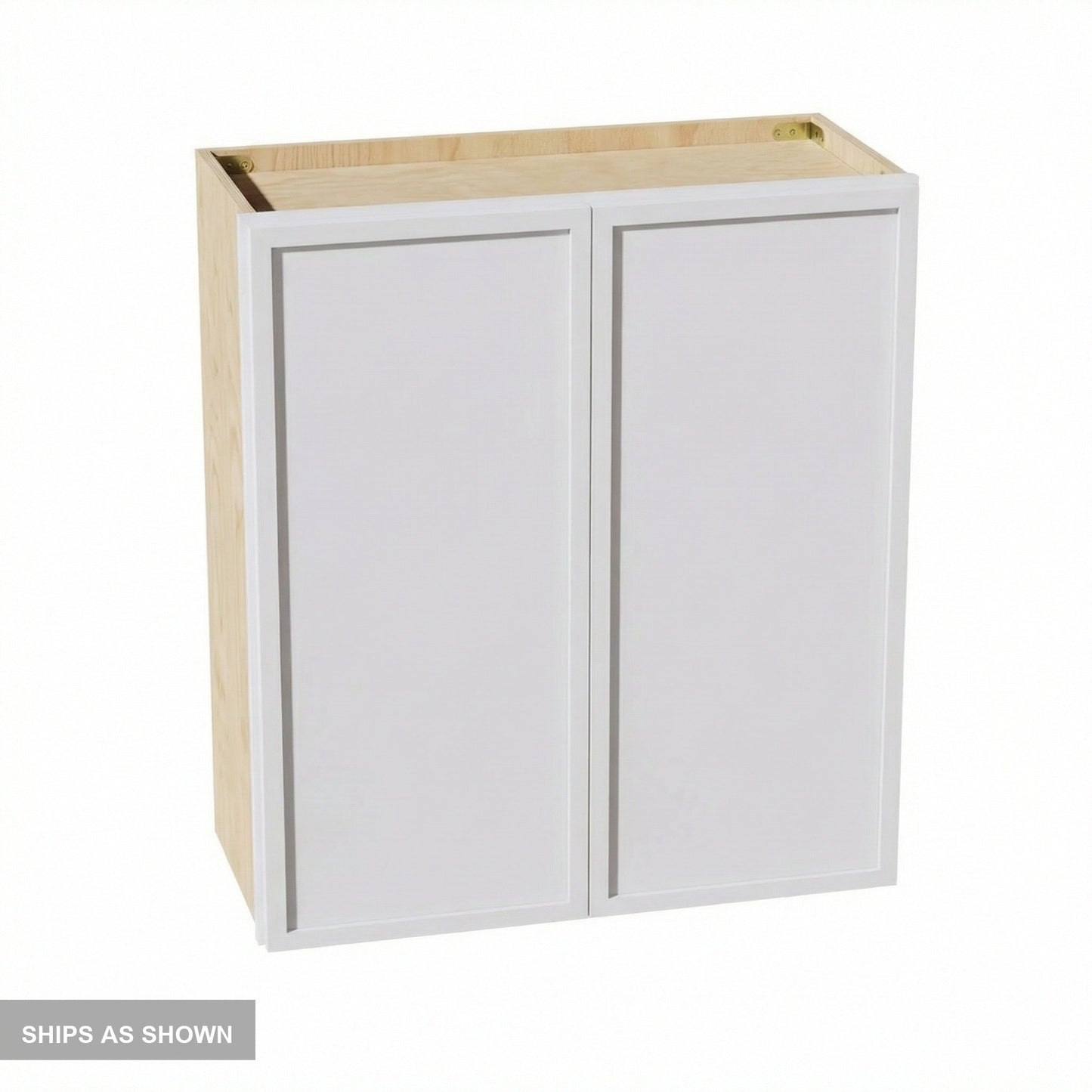Slim Shaker Wall Cabinet 27" (W2730) · Slim - Frost - Flat Pack