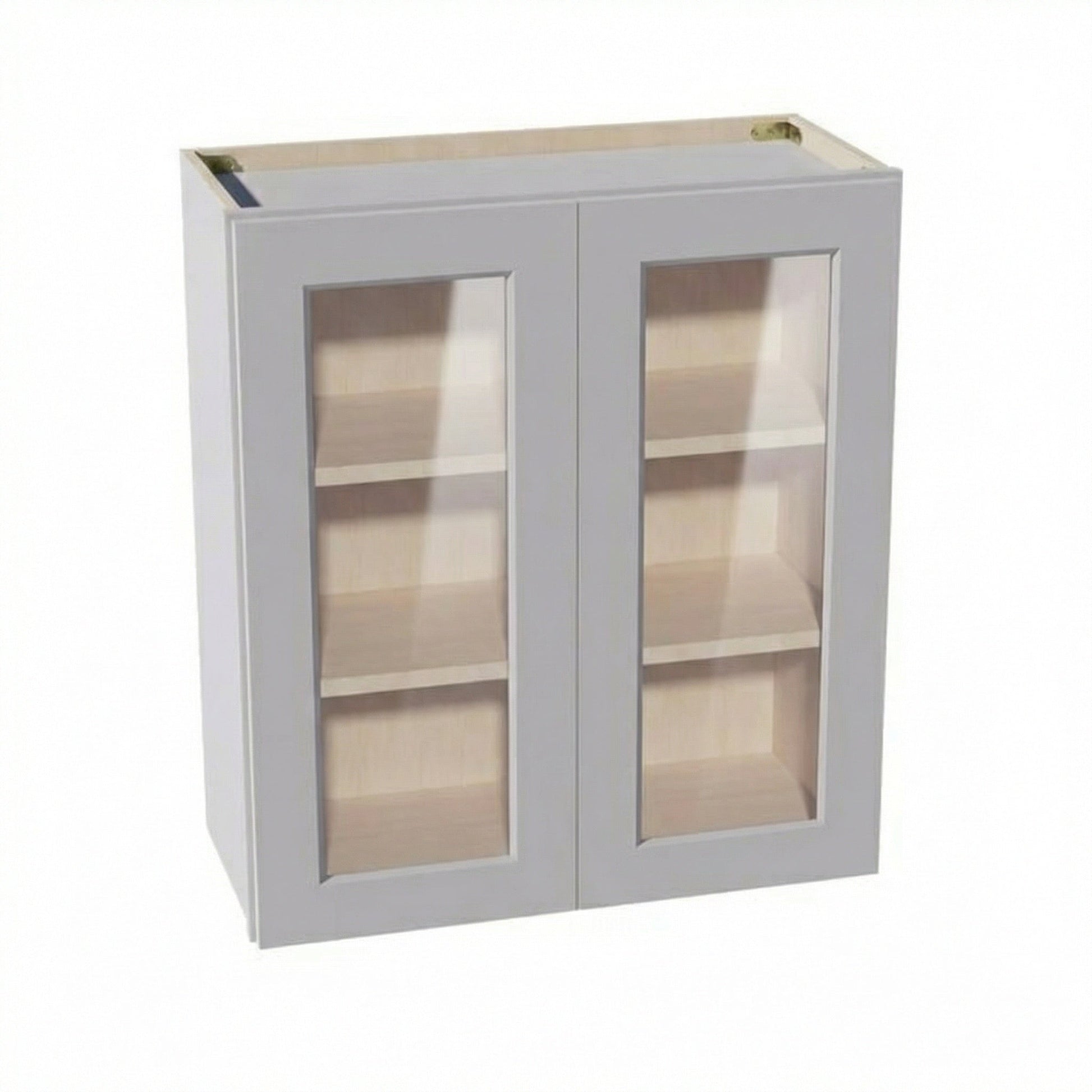 Shaker Glass Door Wall Cabinet 27" (W2730GD) · Ardelle