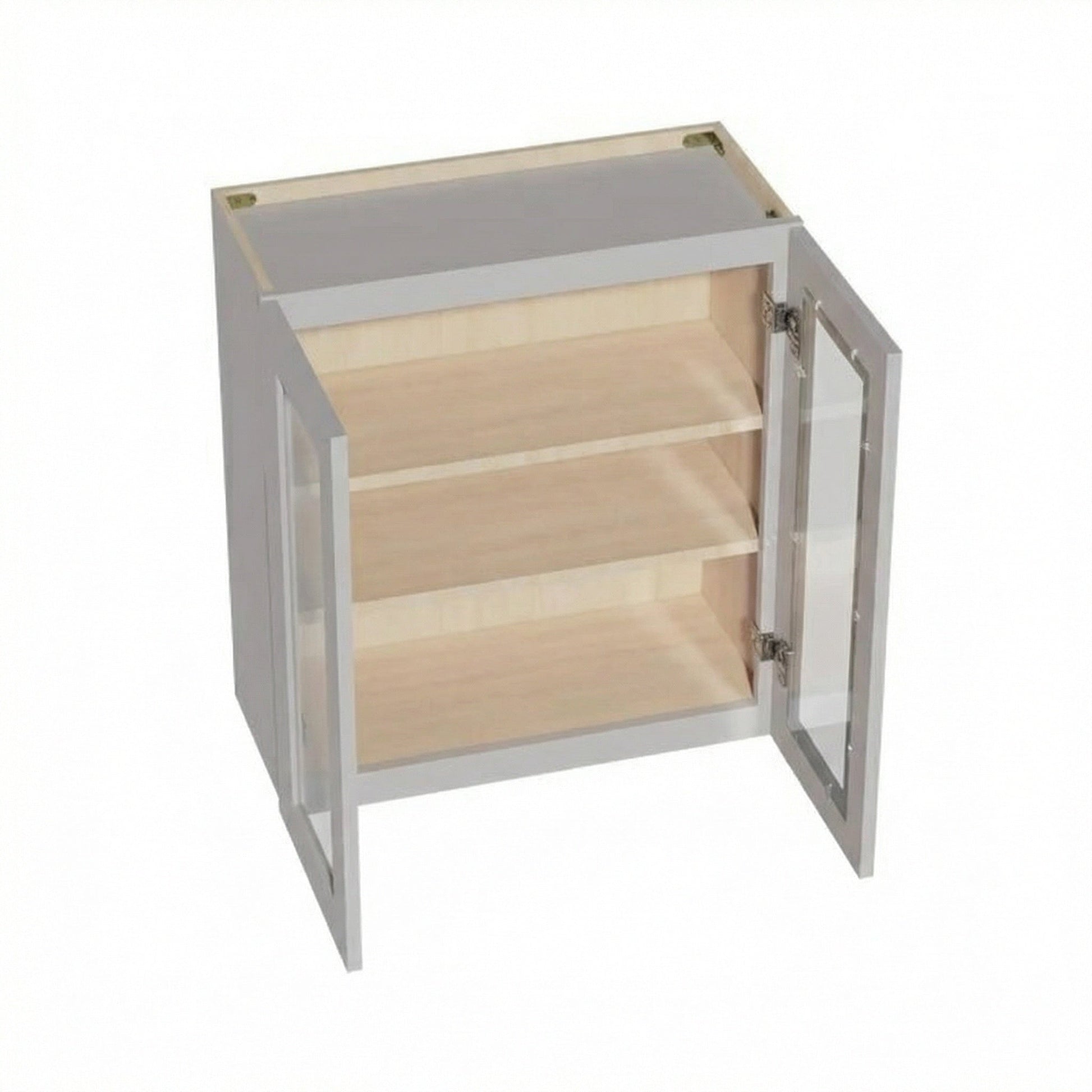 Shaker Glass Door Wall Cabinet 27" (W2730GD) · Ardelle