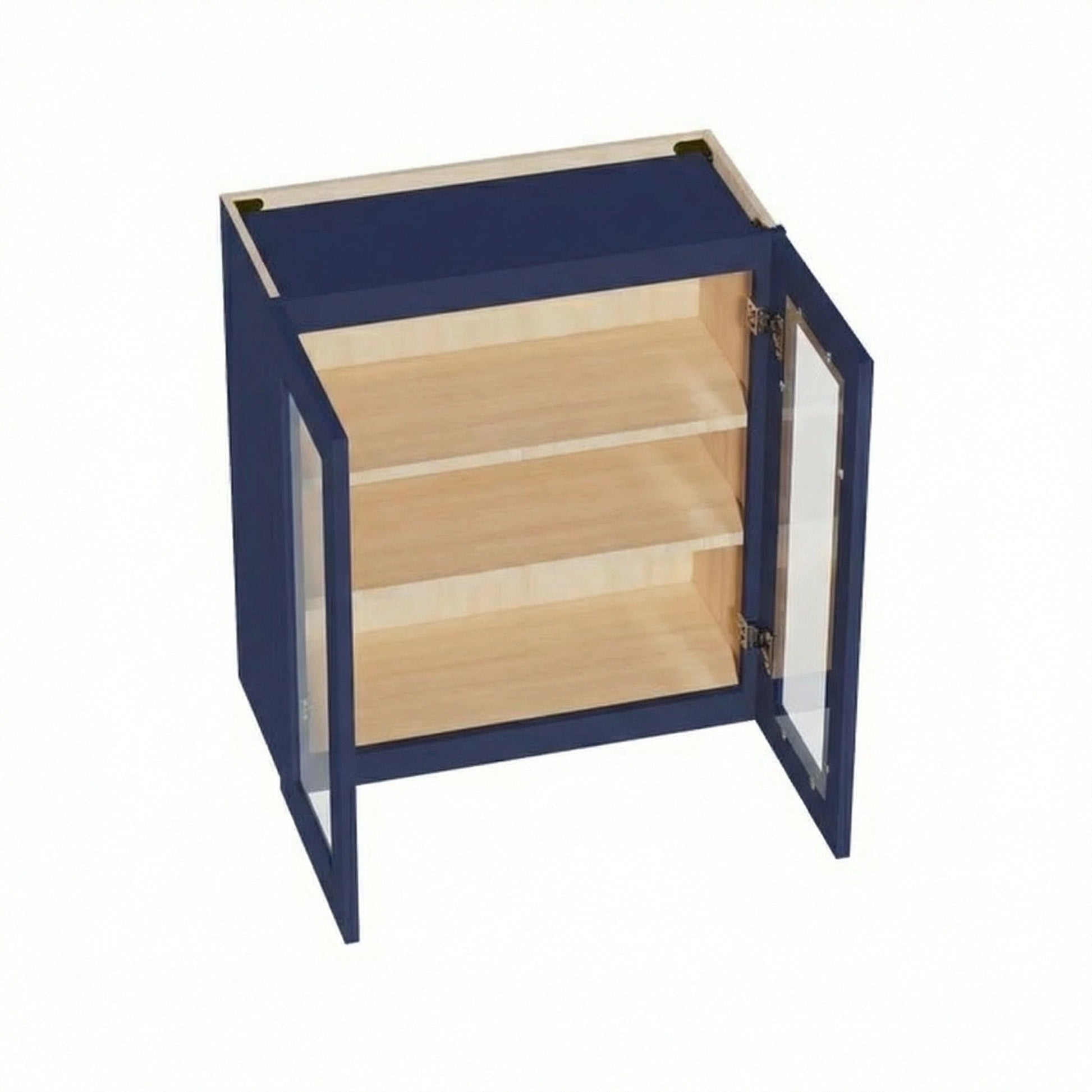 Shaker Glass Door Wall Cabinet 27" (W2730GD) · Ardelle