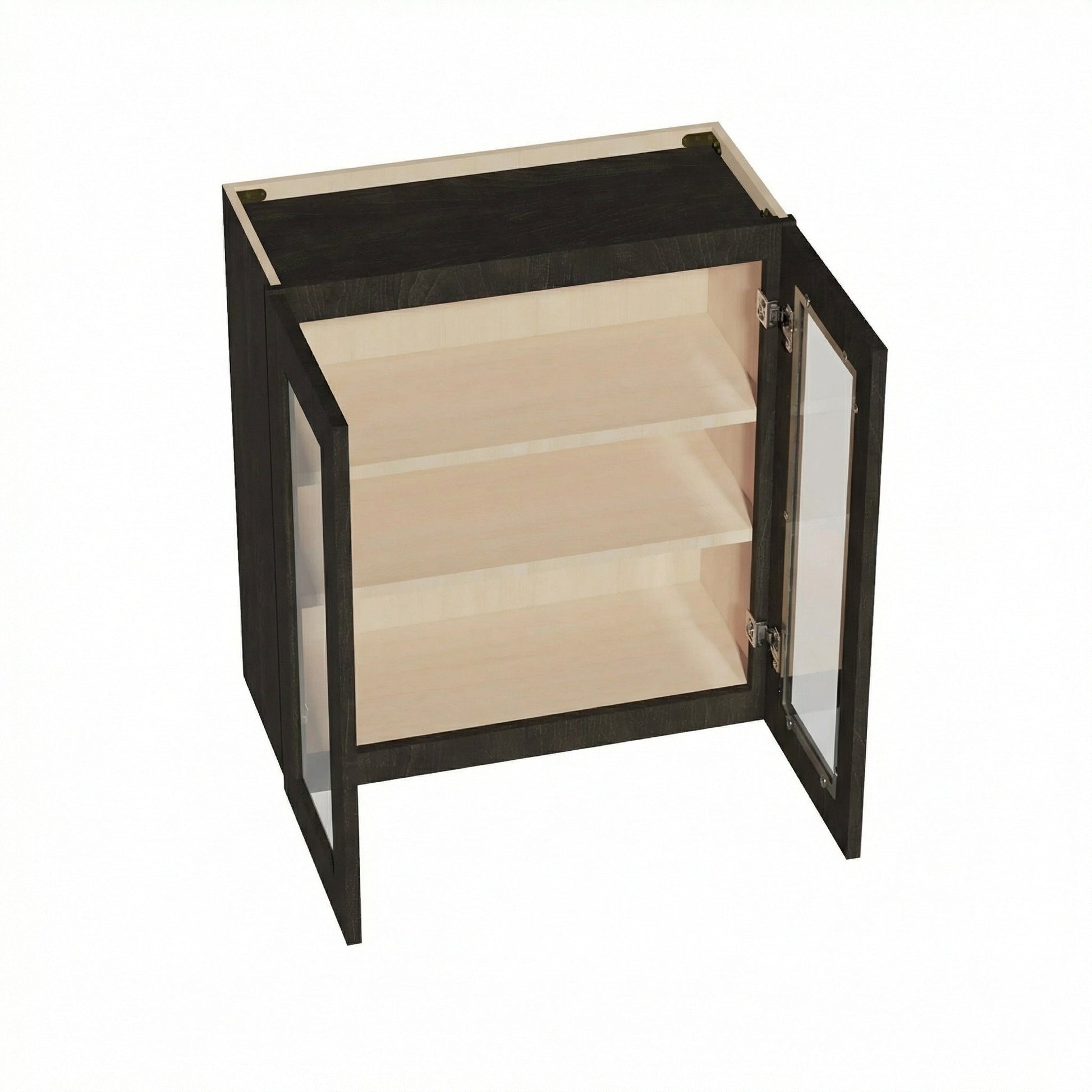 Shaker Glass Door Wall Cabinet 27" (W2730GD) · Ardelle