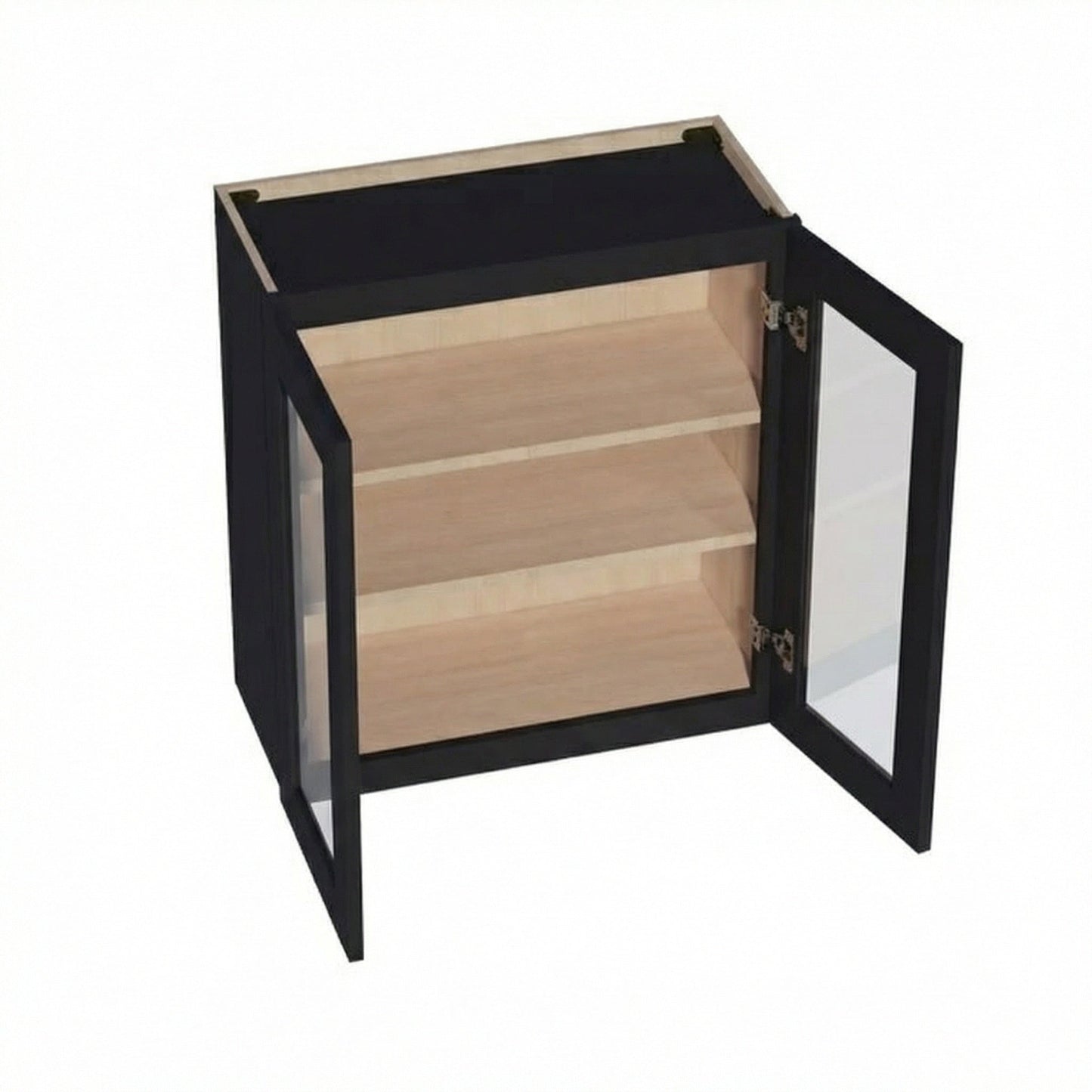 Quik Cabinets W2730GD Ardelle Ebony - Interior