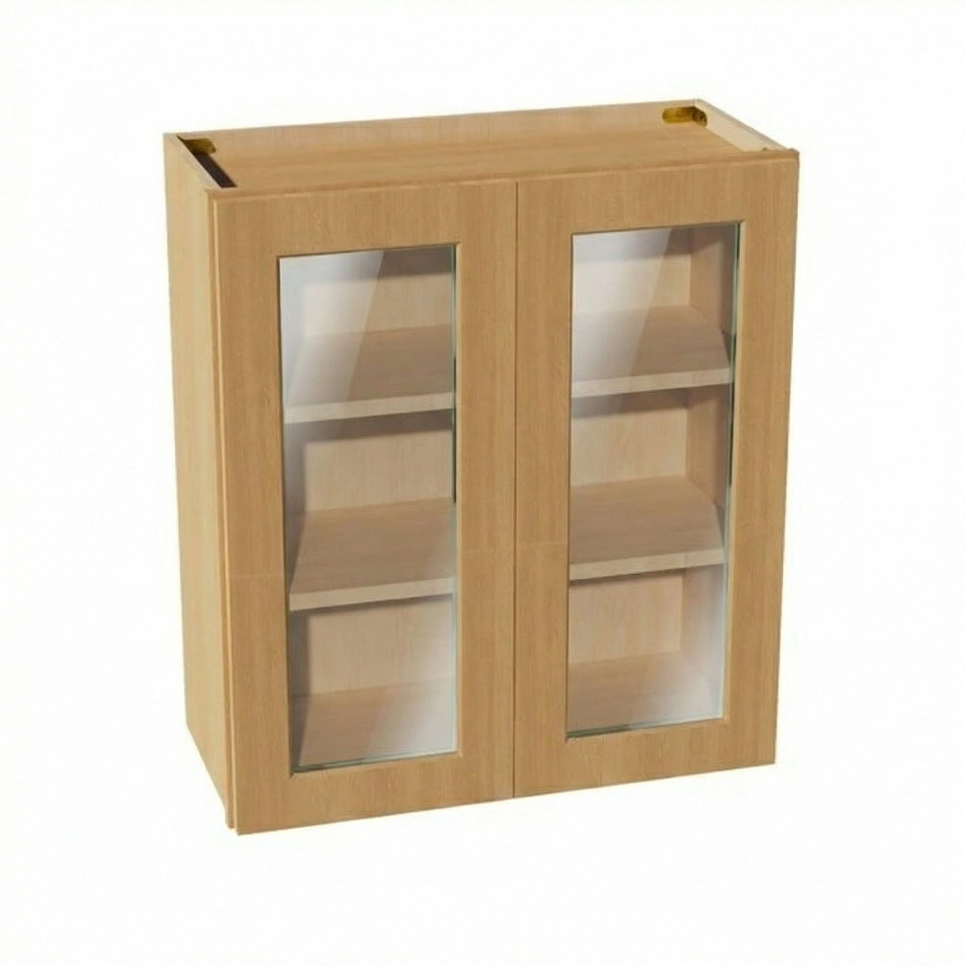 Shaker Glass Door Wall Cabinet 27" (W2730GD) · Ardelle