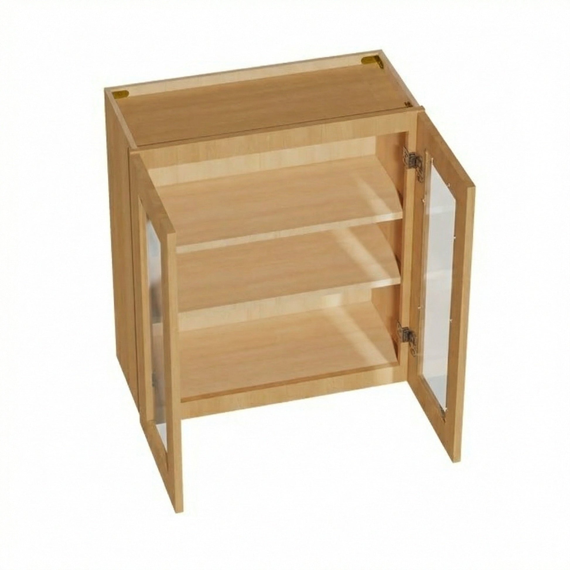 Shaker Glass Door Wall Cabinet 27" (W2730GD) · Ardelle