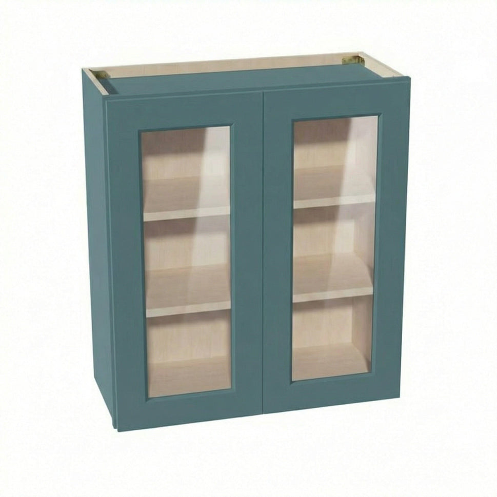 Shaker Glass Door Wall Cabinet 27" (W2730GD) · Tallis