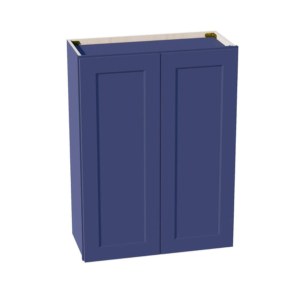 Shaker Wall Cabinet 27" (W2736) · Ardelle - Blue - Hero