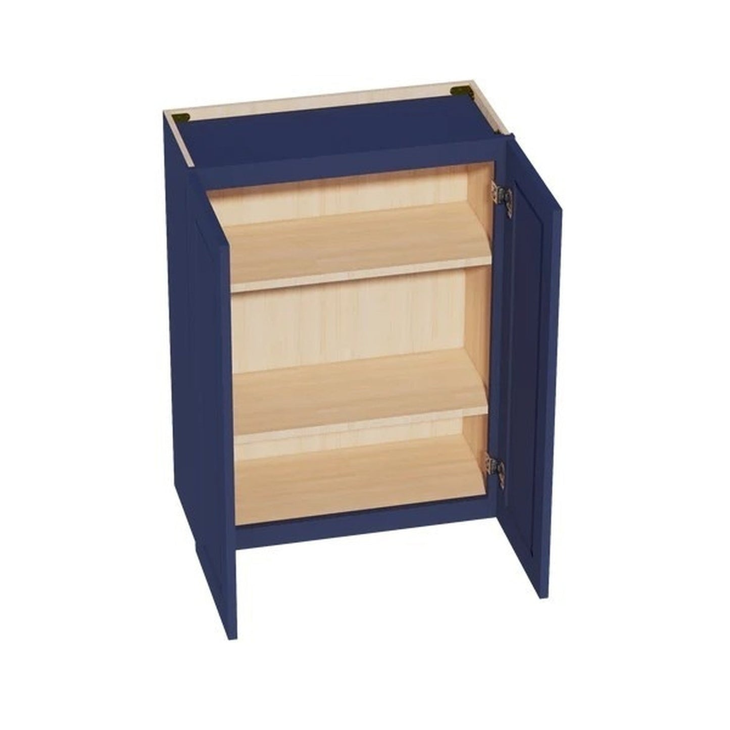 Shaker Wall Cabinet 27" (W2736) · Ardelle - Blue - Interior