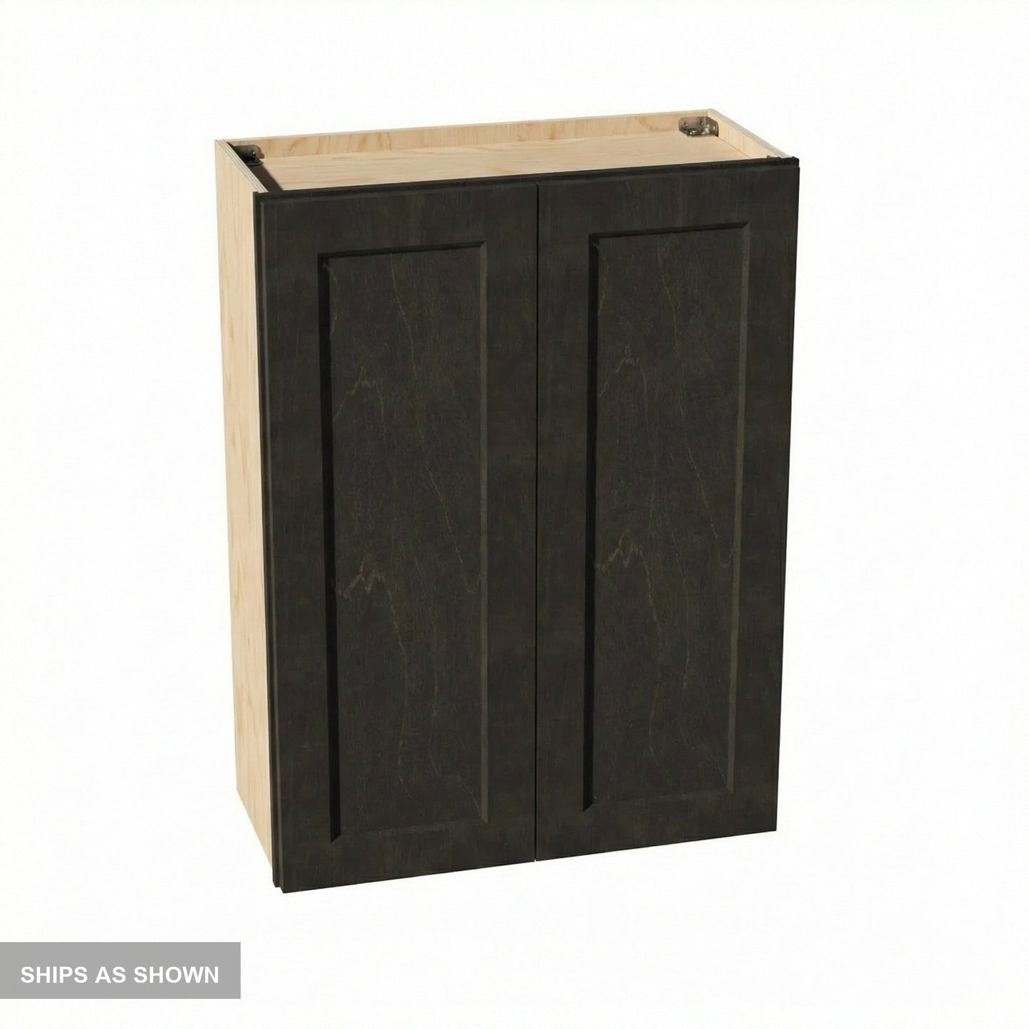 Shaker Wall Cabinet 27" (W2736) · Ardelle - Charcoal - Flat Pack