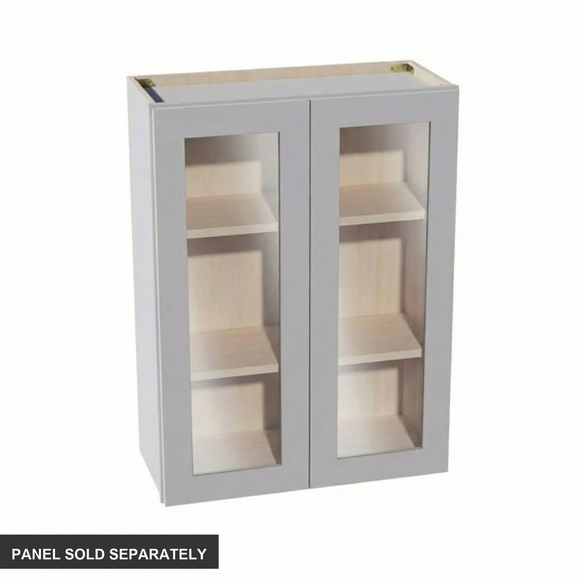 Shaker Glass Door Wall Cabinet 27" (W2736GD) · Ardelle