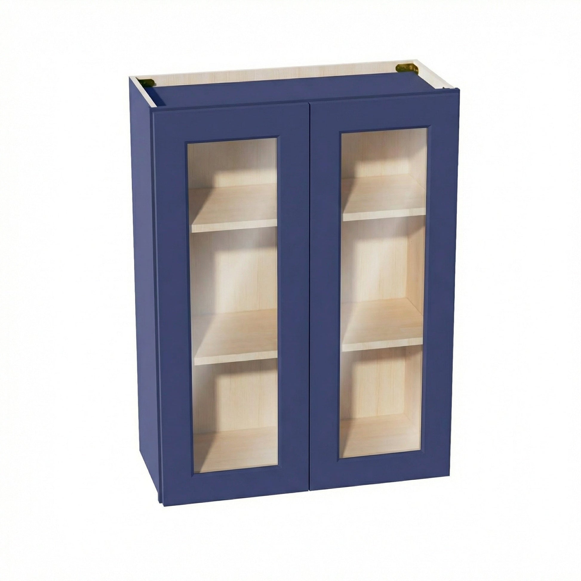 Shaker Glass Door Wall Cabinet 27" (W2736GD) · Ardelle