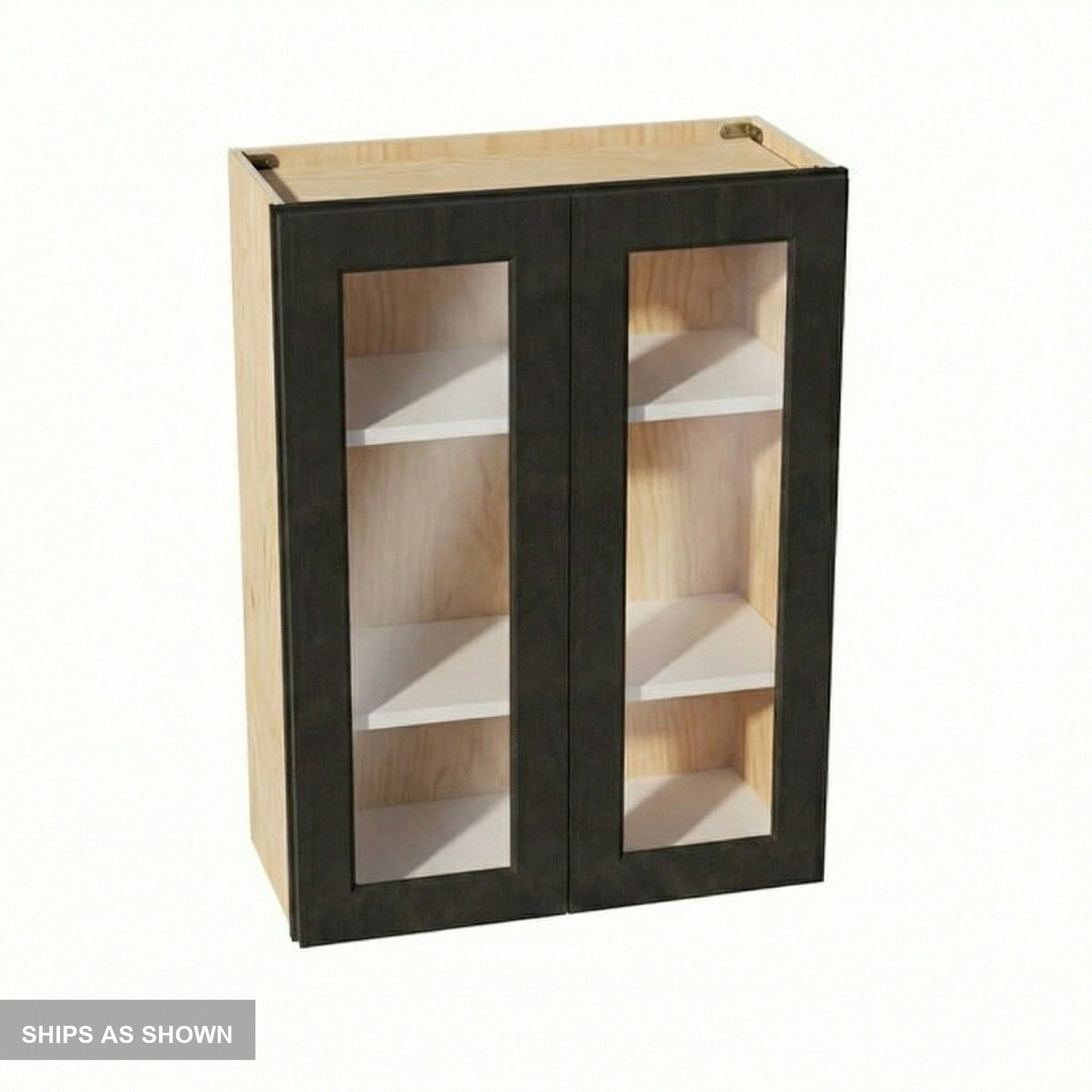 Shaker Glass Door Wall Cabinet 27" (W2736GD) · Ardelle