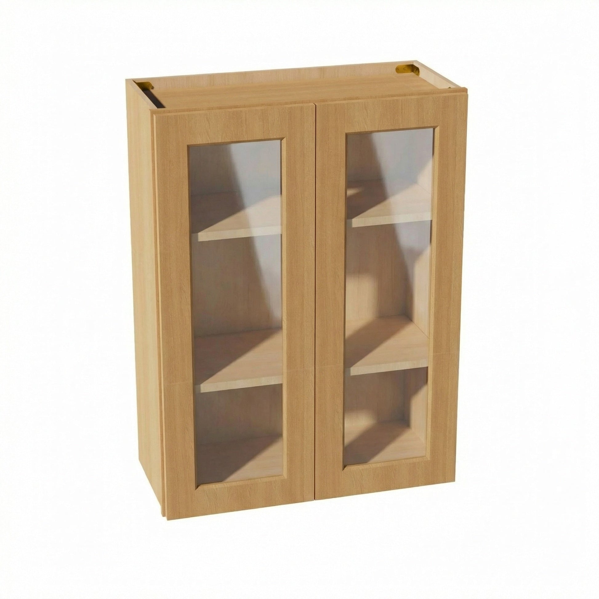 Shaker Glass Door Wall Cabinet 27" (W2736GD) · Ardelle