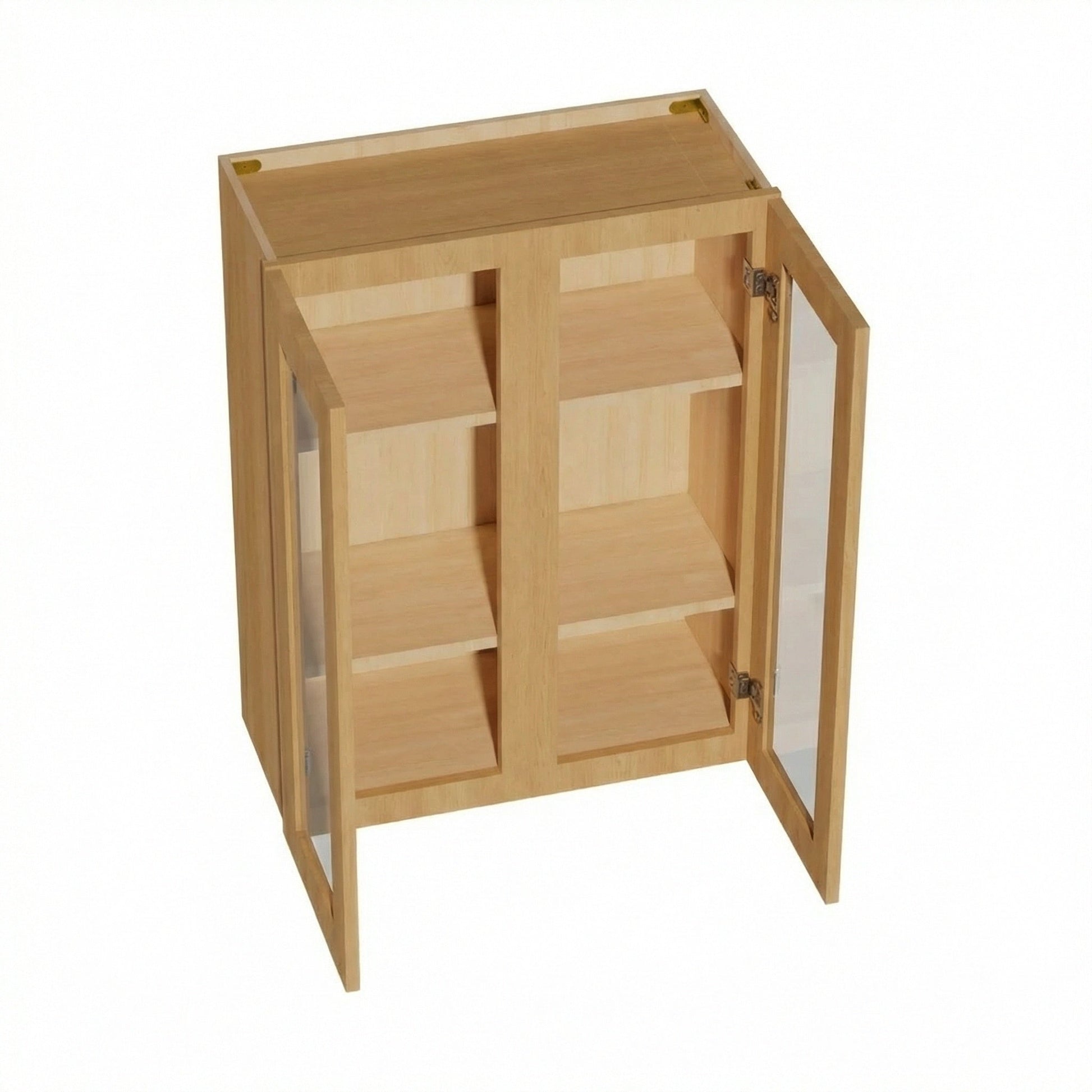 Shaker Glass Door Wall Cabinet 27" (W2736GD) · Ardelle