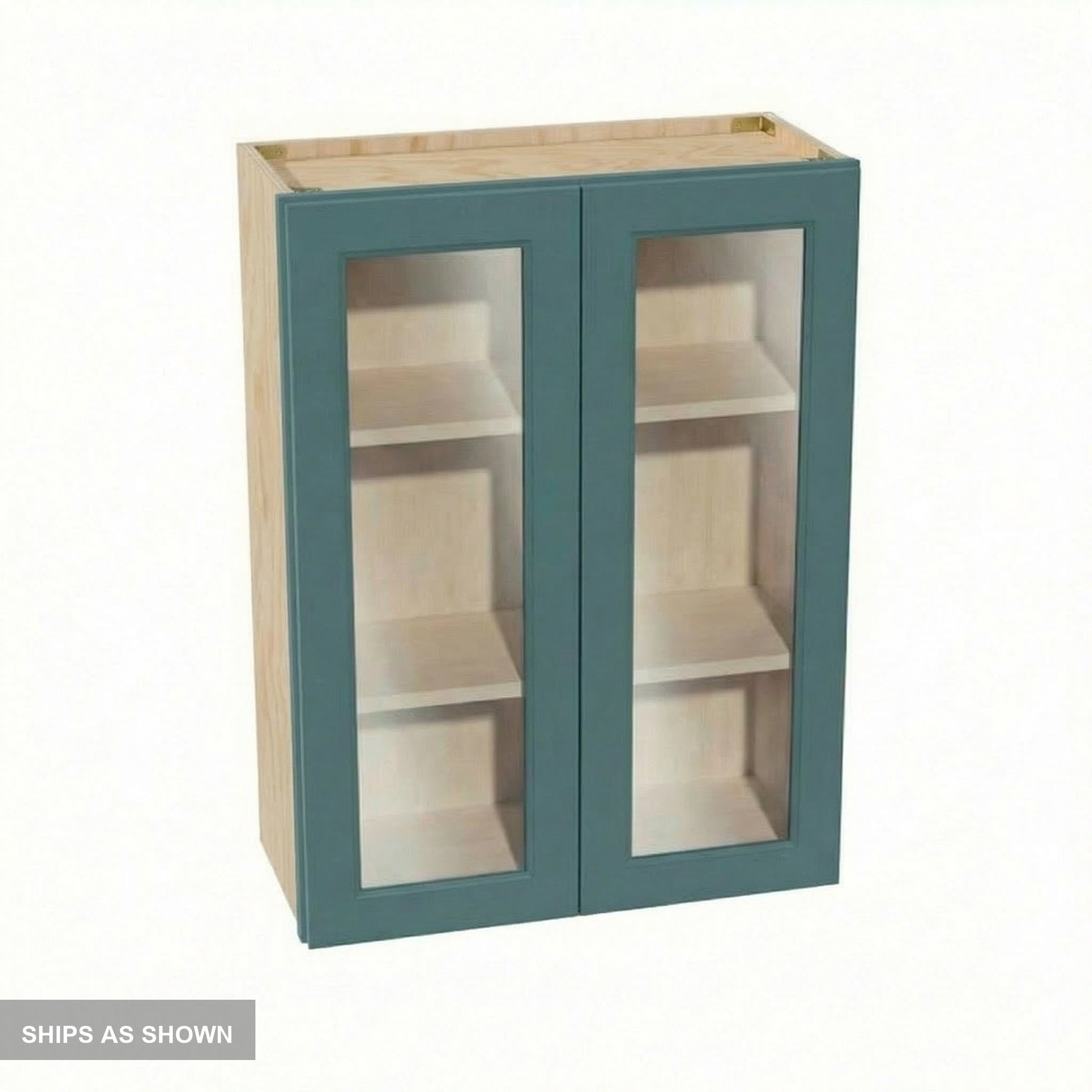 Shaker Glass Door Wall Cabinet 27" (W2736GD) · Tallis