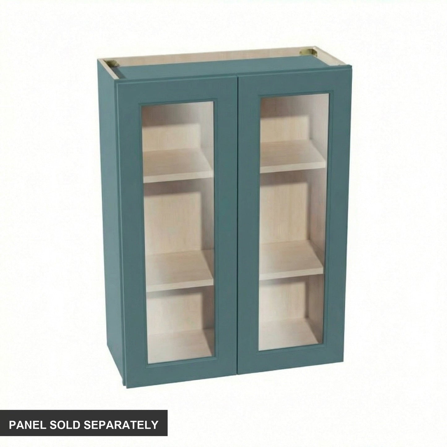 Shaker Glass Door Wall Cabinet 27" (W2736GD) · Tallis - Fairy Green - Product