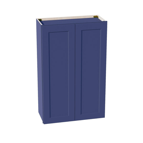 Shaker Wall Cabinet 27" (W2742) · Ardelle - Blue - Hero