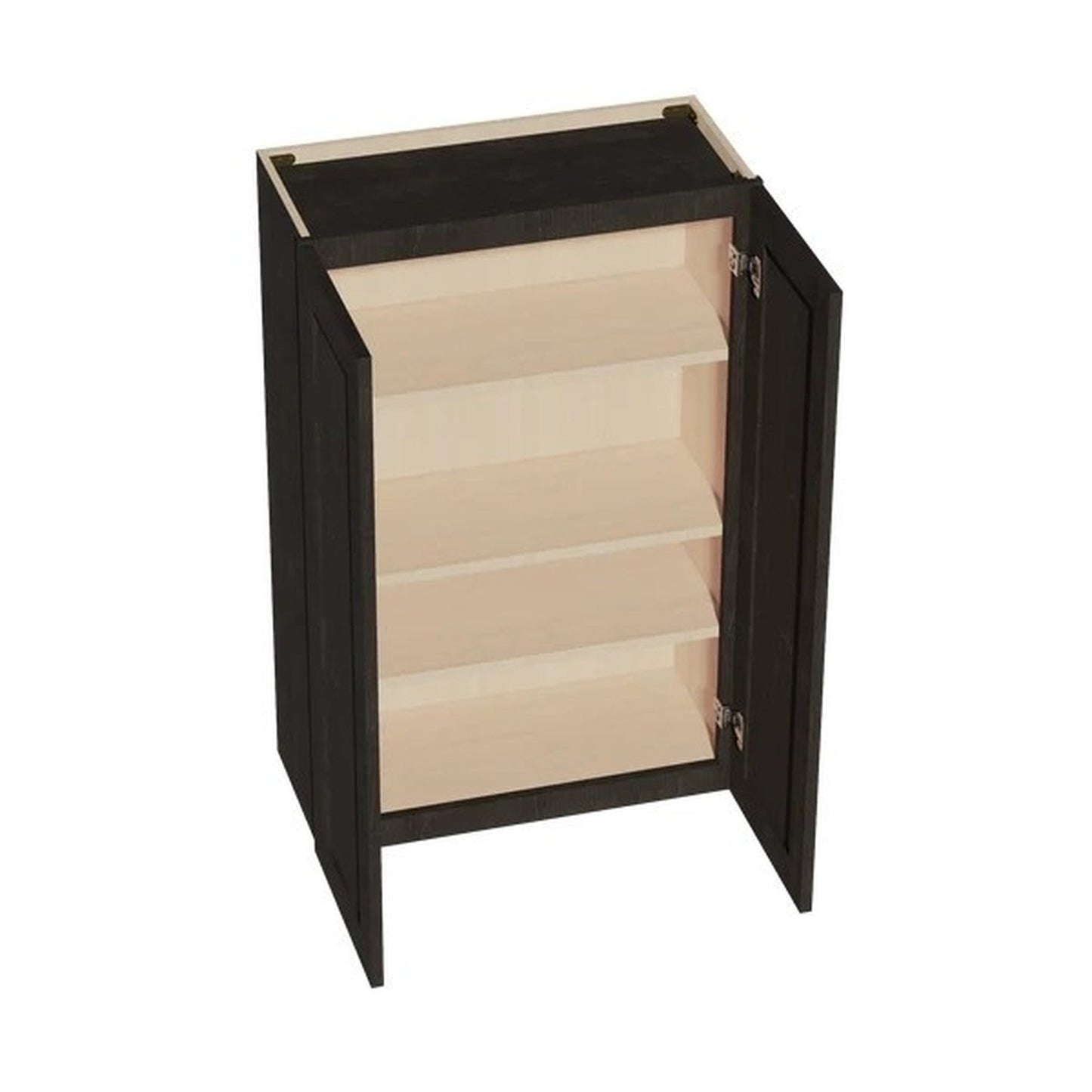 Shaker Wall Cabinet 27" (W2742) · Ardelle - Charcoal - Interior