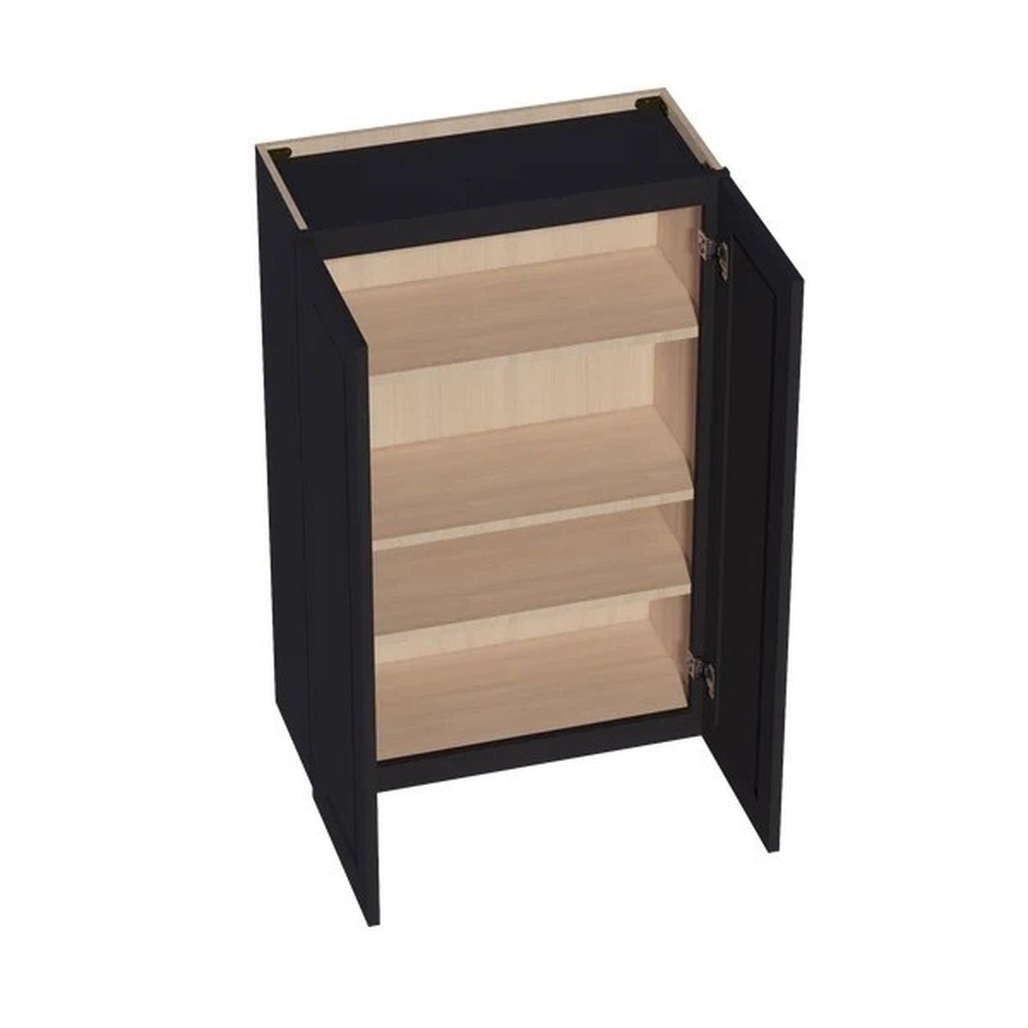 Quik Cabinets W2742 Ardelle Ebony - Interior