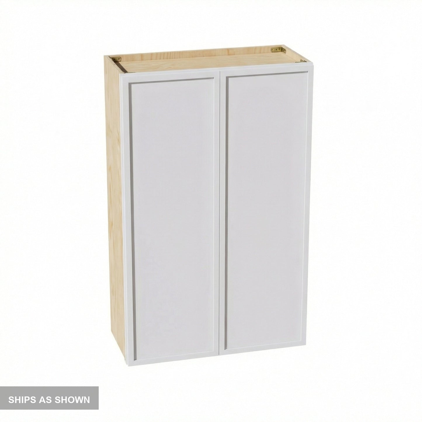 Slim Shaker Wall Cabinet 27" (W2742) · Slim - Frost - Flat Pack