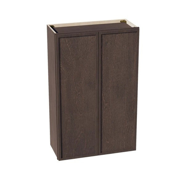 Slim Shaker Wall Cabinet 27" (W2742) · Slim - Mocha - Hero