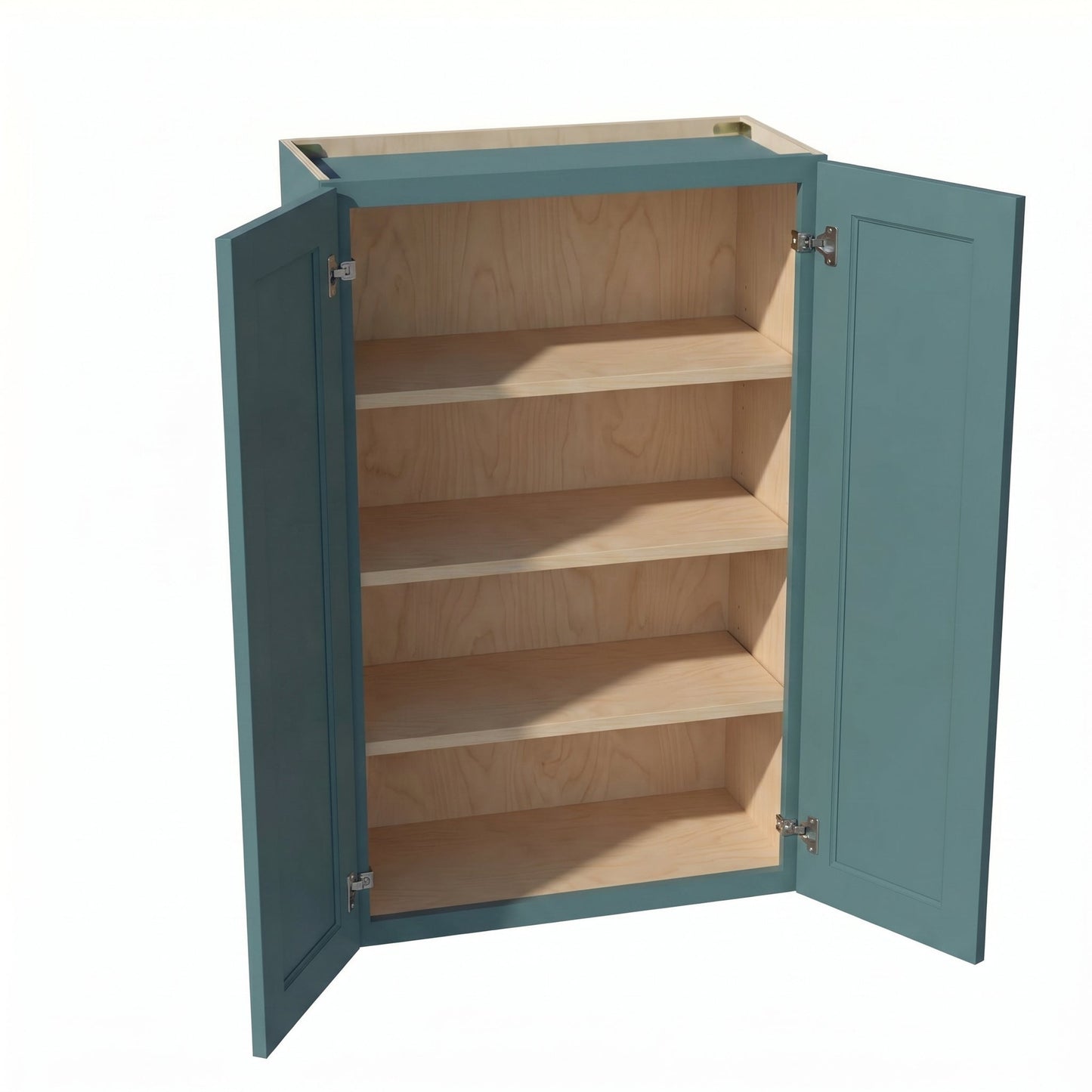 Shaker Wall Cabinet 27" (W2742) · Tallis - Fairy Green - Interior