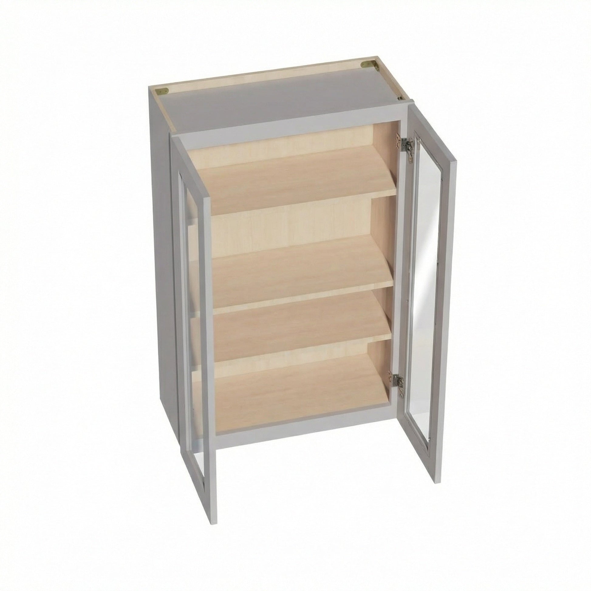 Shaker Glass Door Wall Cabinet 27" (W2742GD) · Ardelle