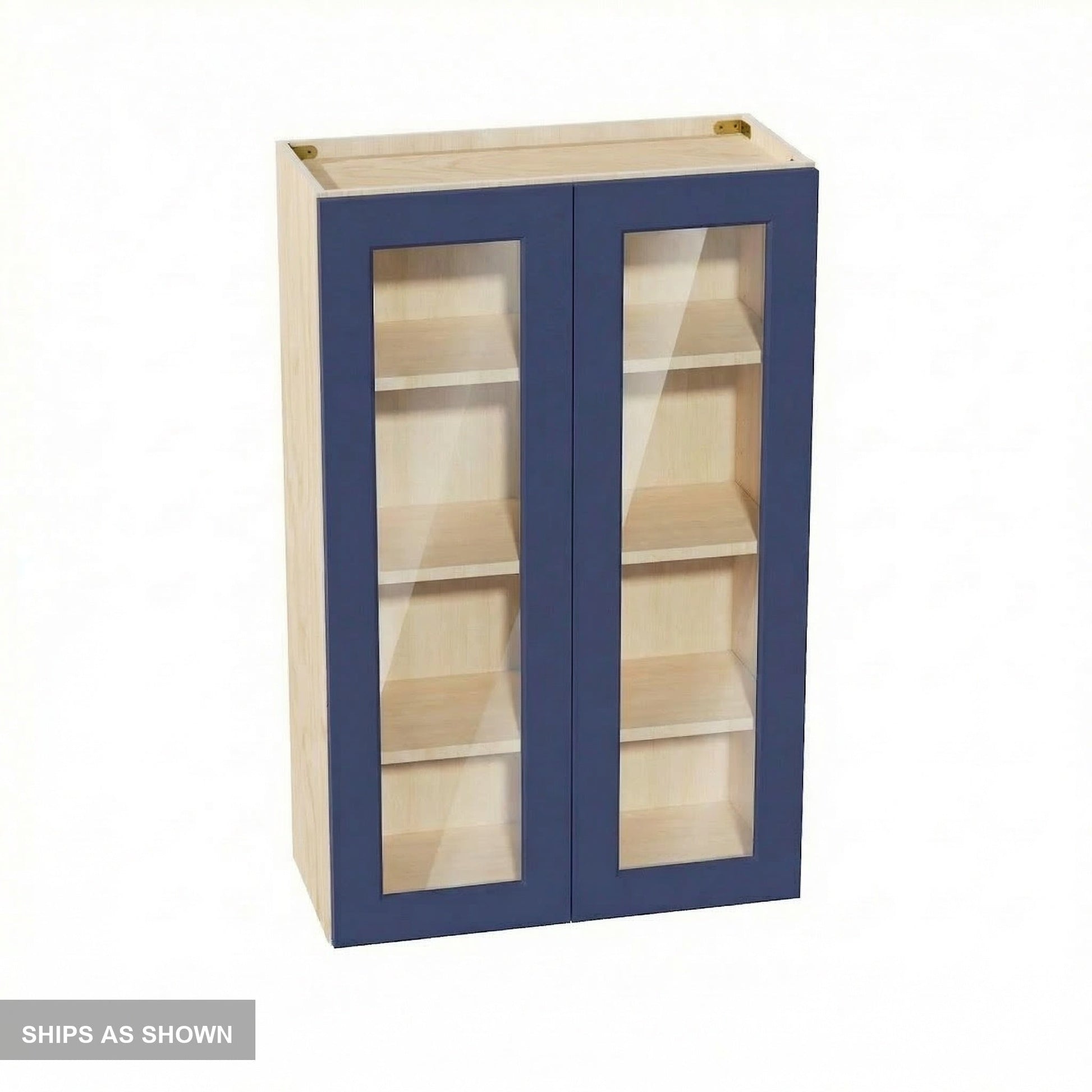 Shaker Glass Door Wall Cabinet 27" (W2742GD) · Ardelle
