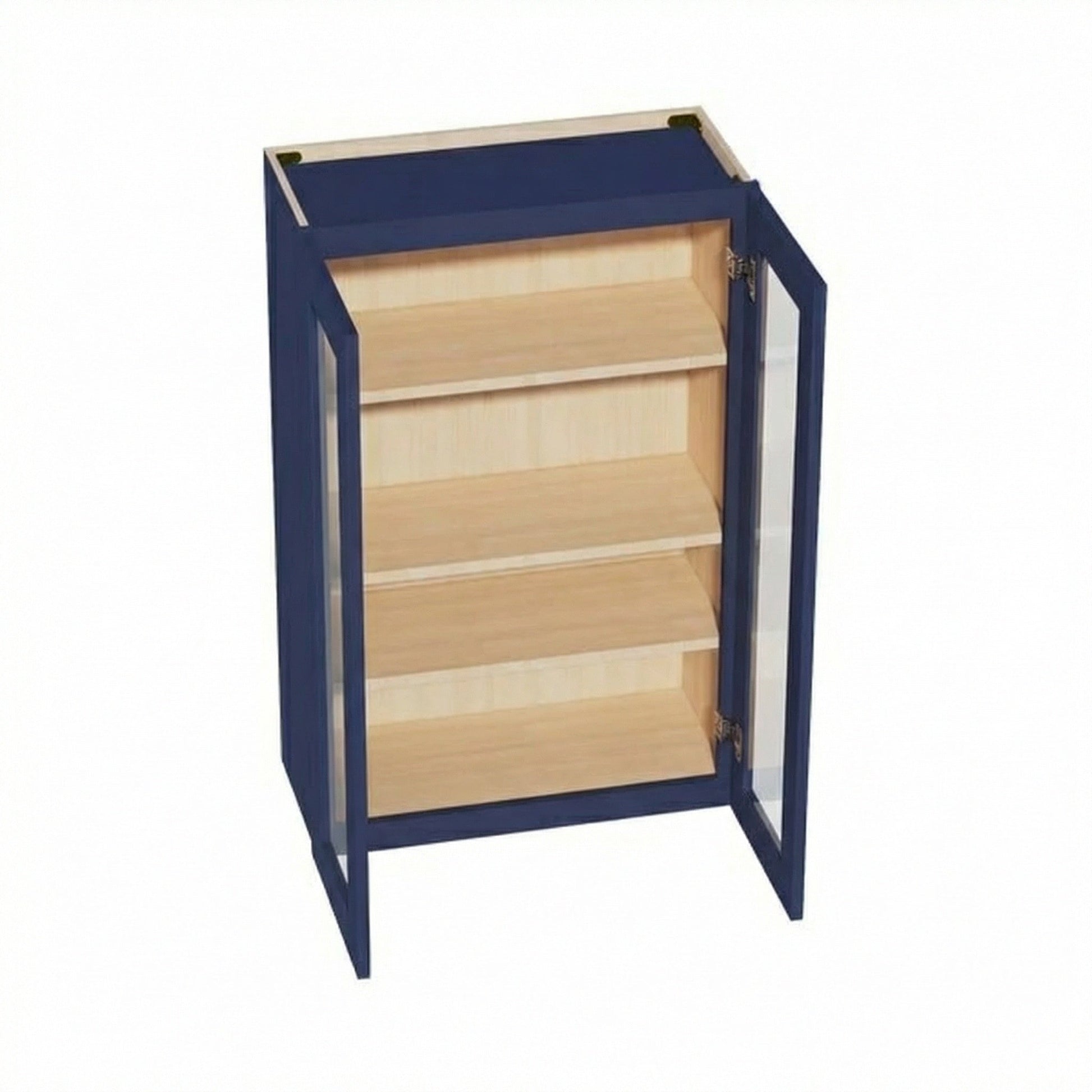 Shaker Glass Door Wall Cabinet 27" (W2742GD) · Ardelle