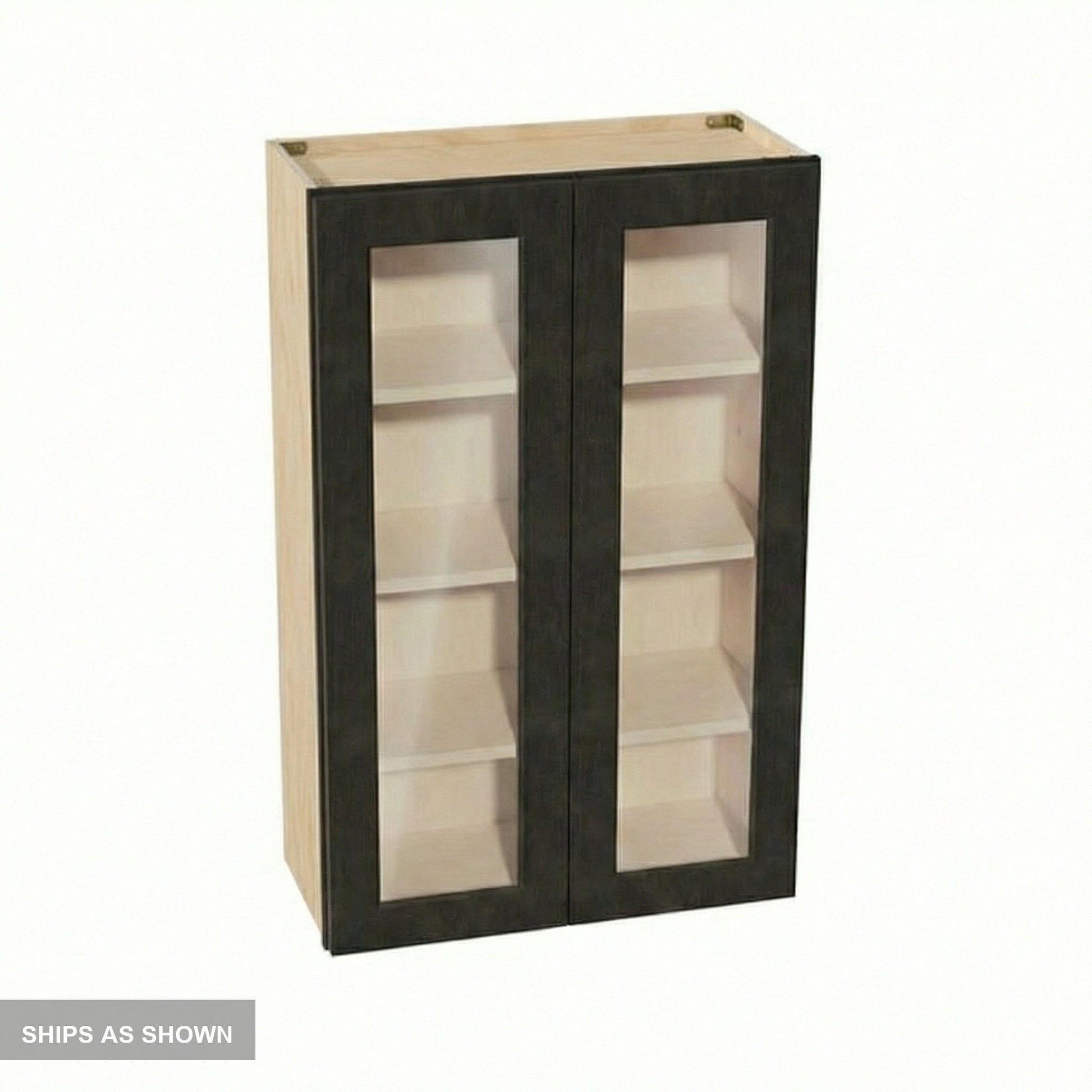 Shaker Glass Door Wall Cabinet 27" (W2742GD) · Ardelle