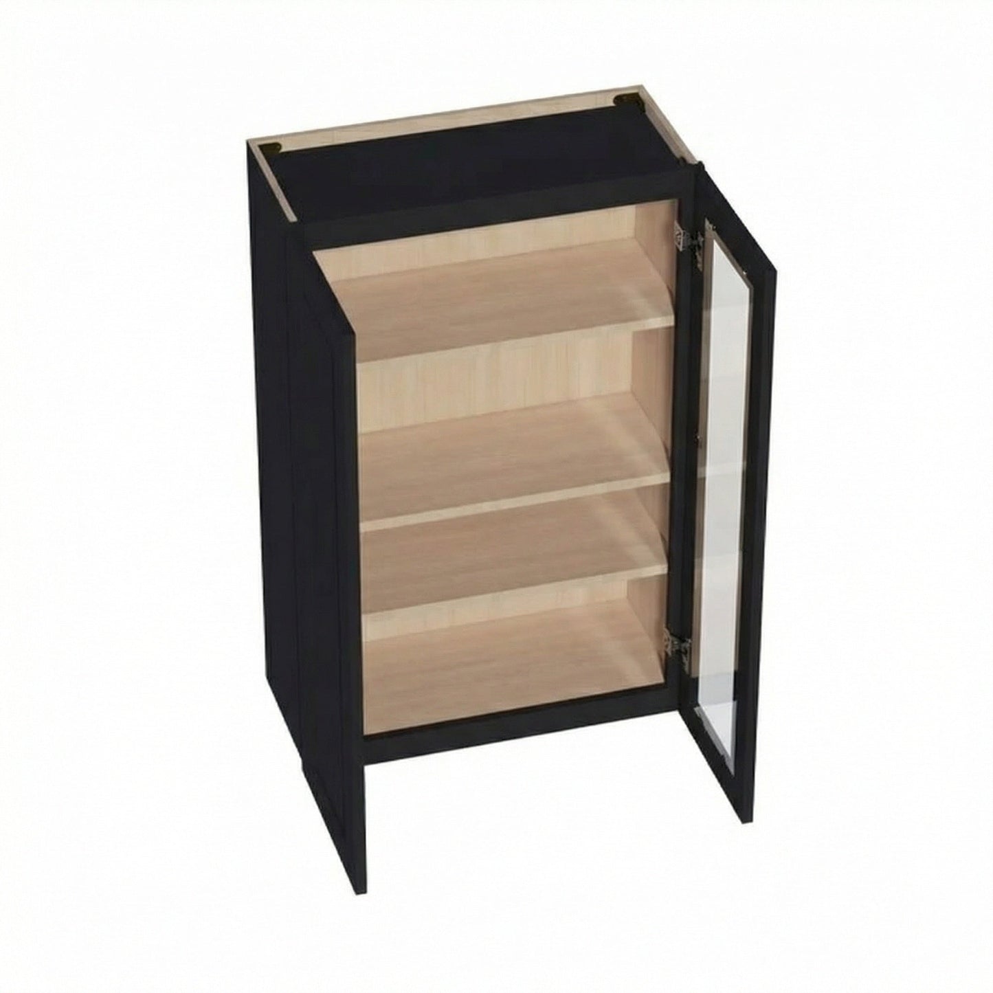Quik Cabinets W2742GD Ardelle Ebony - Interior