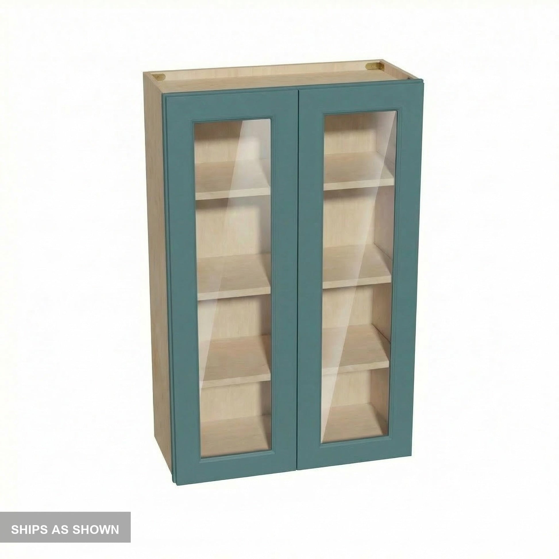 Shaker Glass Door Wall Cabinet 27" (W2742GD) · Tallis