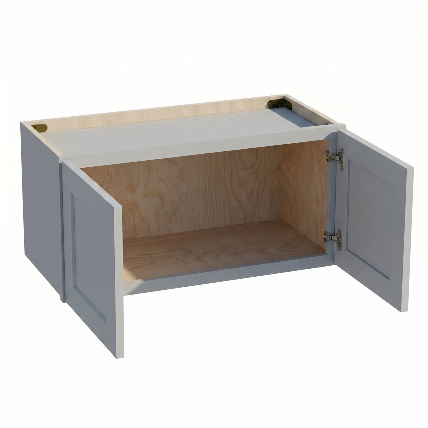 Shaker Bridge Wall Cabinet 30" (W3012) · Ardelle - Ash - Interior