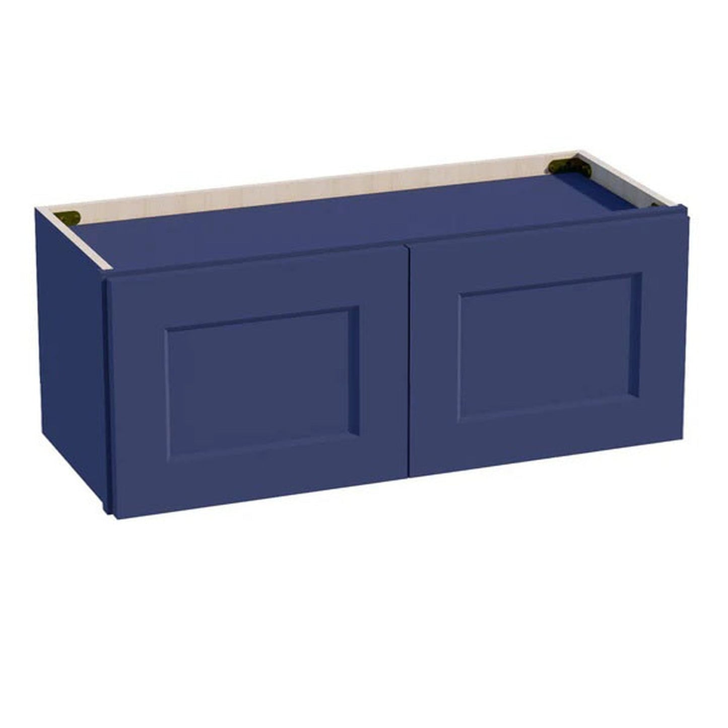 Shaker Bridge Wall Cabinet 30" (W3012) · Ardelle - Blue - Hero