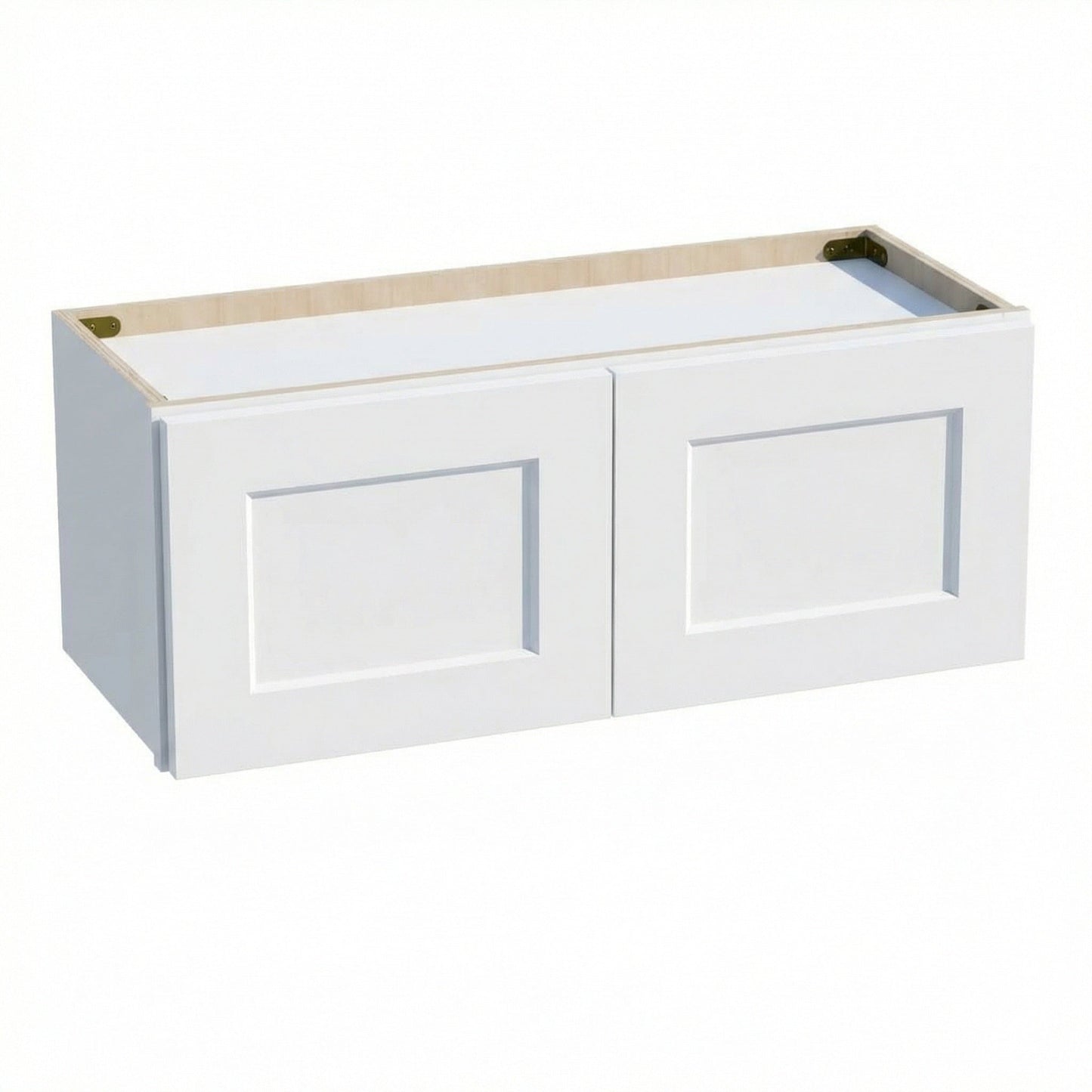 Shaker Bridge Wall Cabinet 30" (W3012) · Ardelle - White - Hero