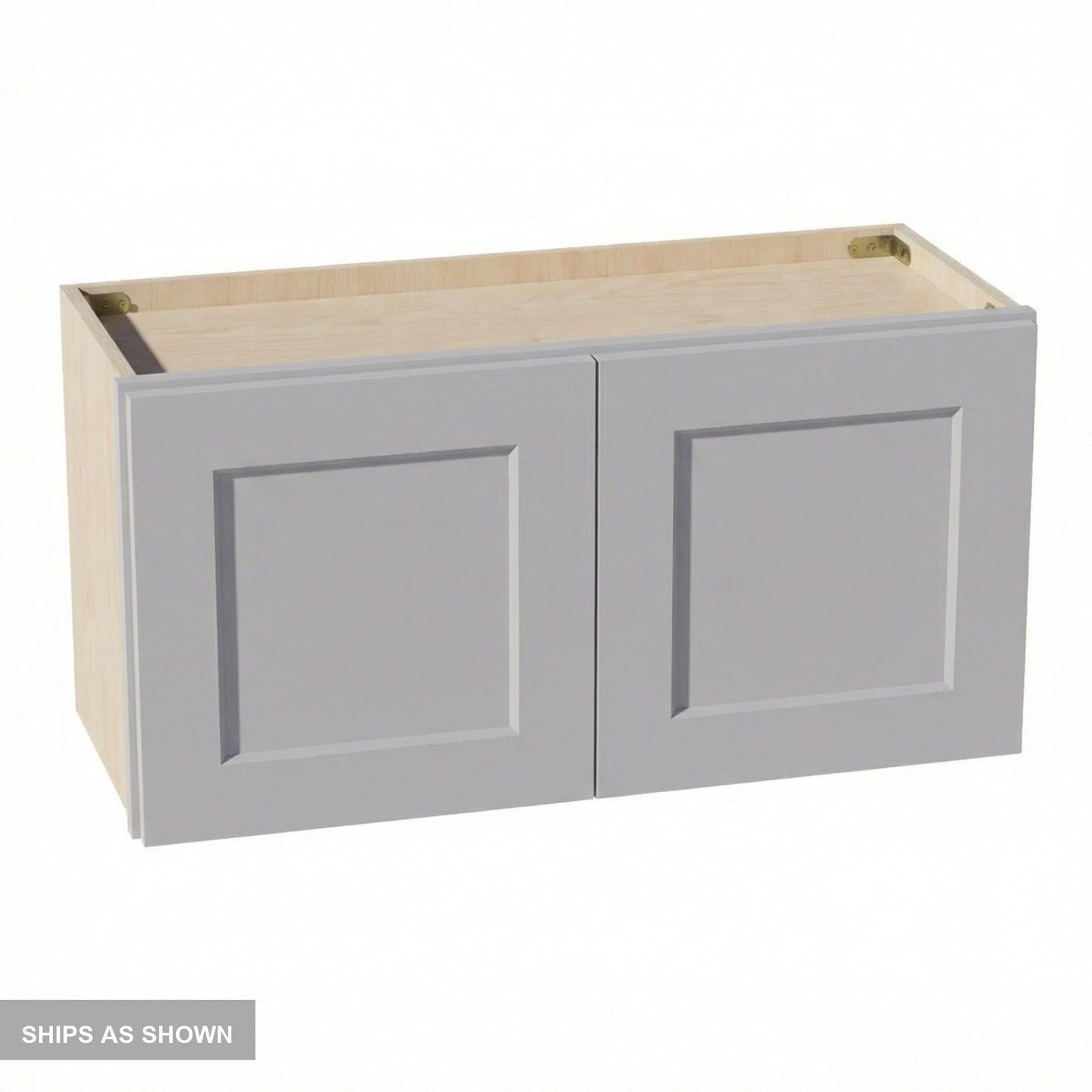 Shaker Bridge Wall Cabinet 30" (W3015) · Ardelle - Ash - Flat Pack