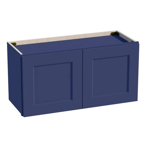 Shaker Bridge Wall Cabinet 30" (W3015) · Ardelle - Blue - Hero