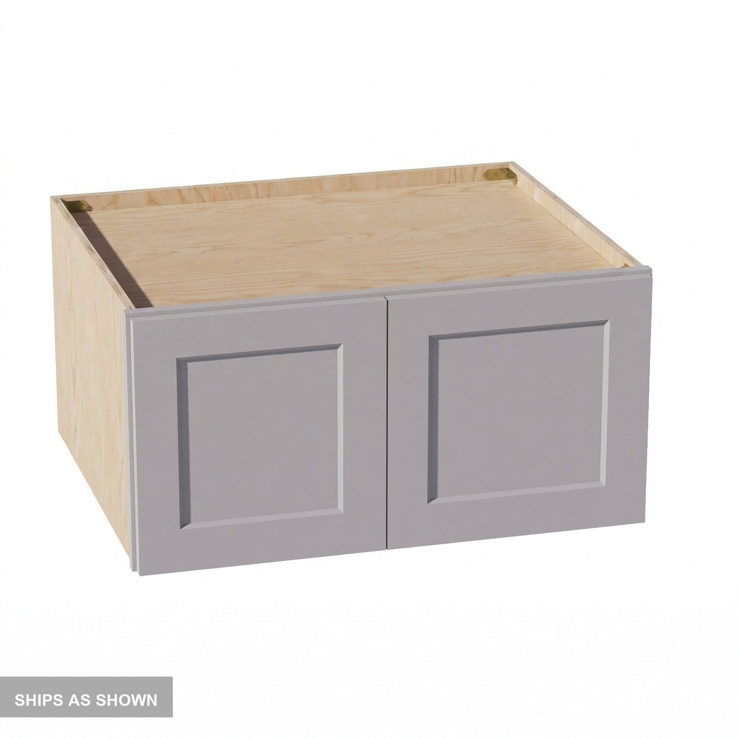 Shaker Bridge Wall Cabinet 30" (W301524) · Ardelle - Ash - Flat Pack
