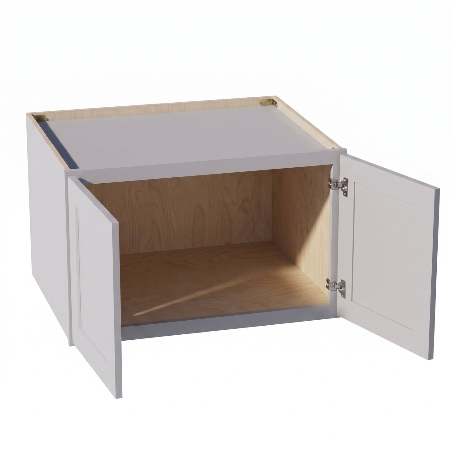Shaker Bridge Wall Cabinet 30" (W301524) · Ardelle - Ash - Interior