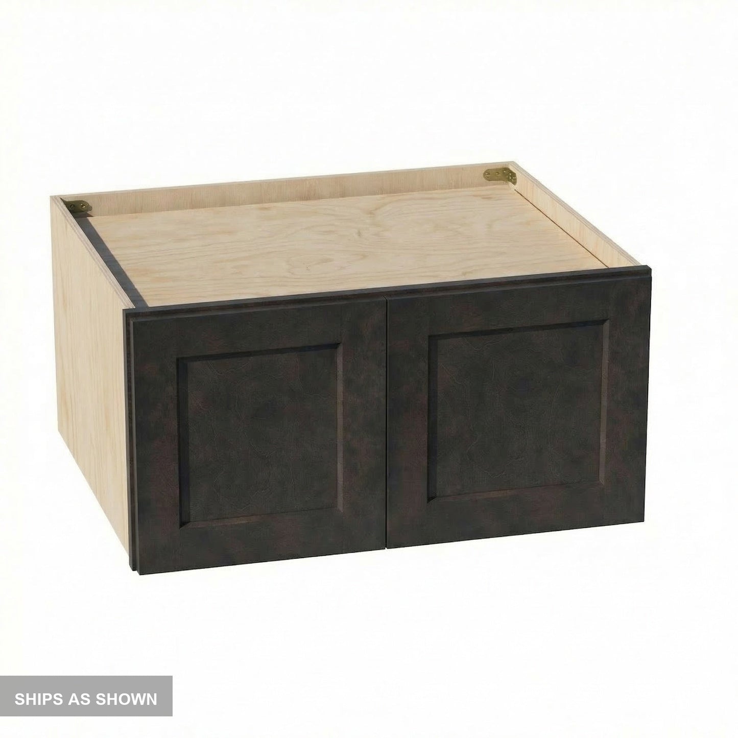 Shaker Bridge Wall Cabinet 30" (W301524) · Ardelle - Charcoal - Flat Pack