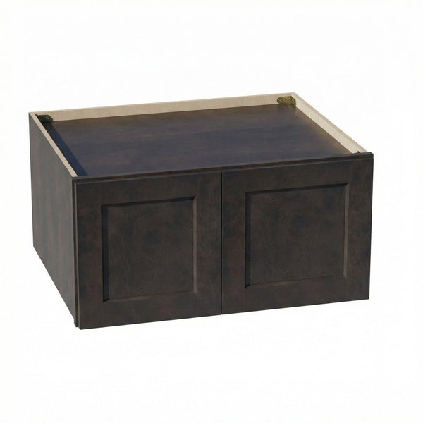 Shaker Bridge Wall Cabinet 30" (W301524) · Ardelle - Charcoal - Hero