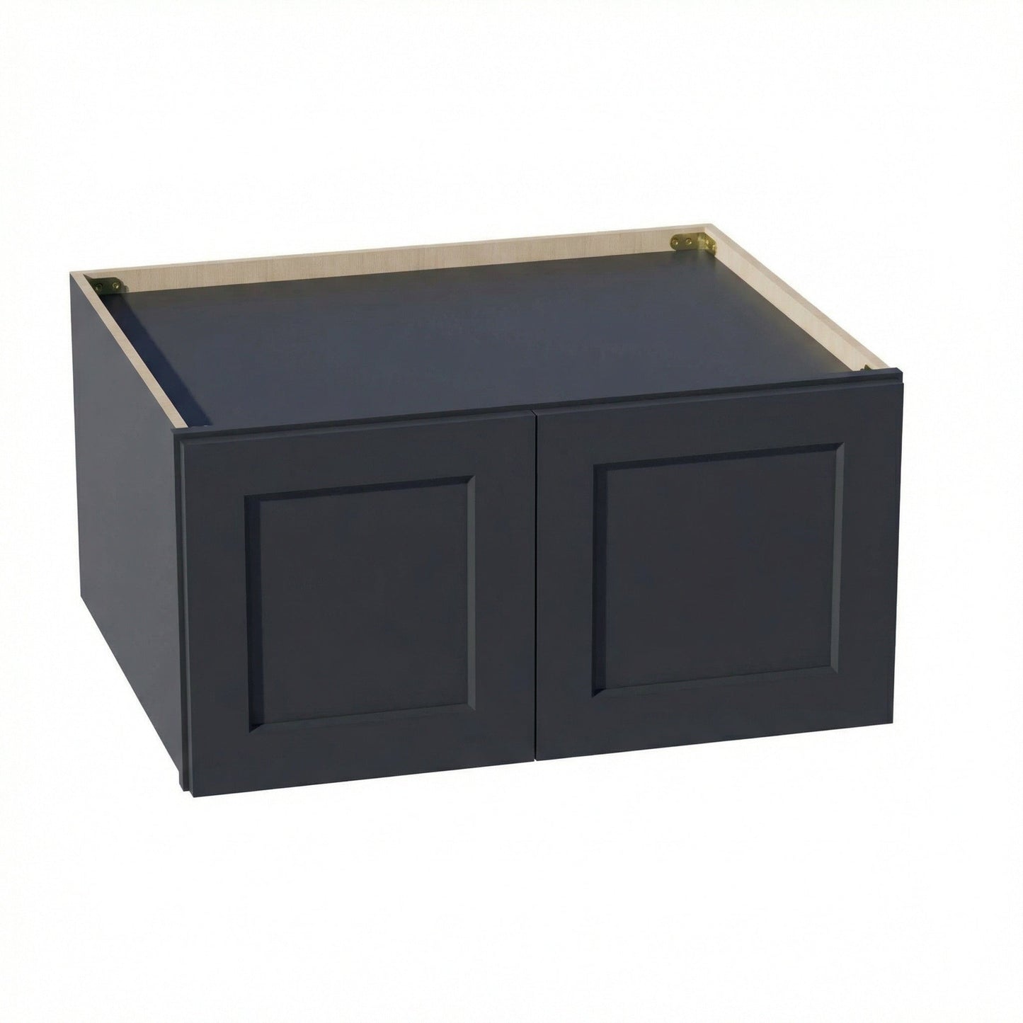 Shaker Bridge Wall Cabinet 30" (W301524) · Ardelle - Ebony - Hero