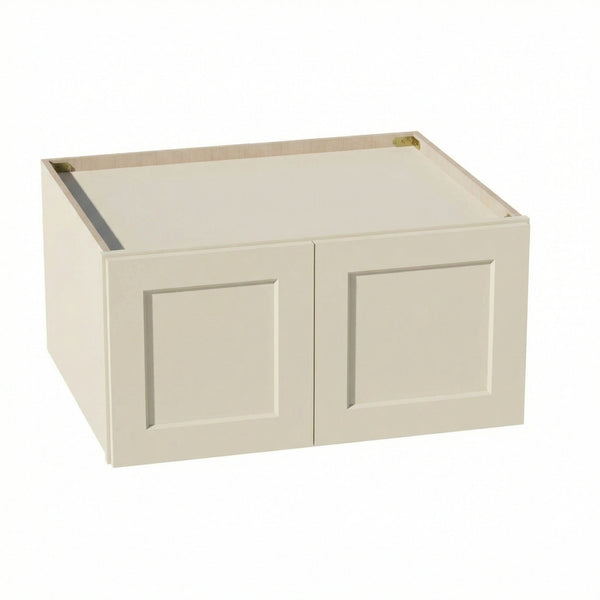 Shaker Bridge Wall Cabinet 30" (W301524) · Tallis - Swan White - Hero