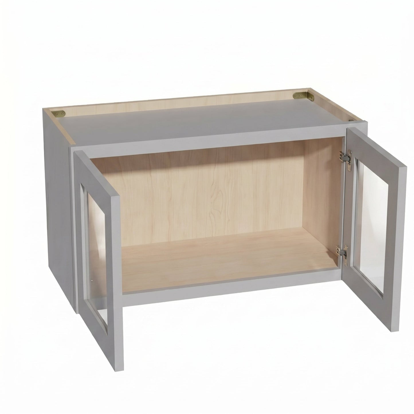 Shaker Bridge Wall Cabinet 30" (W3015GD) · Ardelle - Ash - Interior