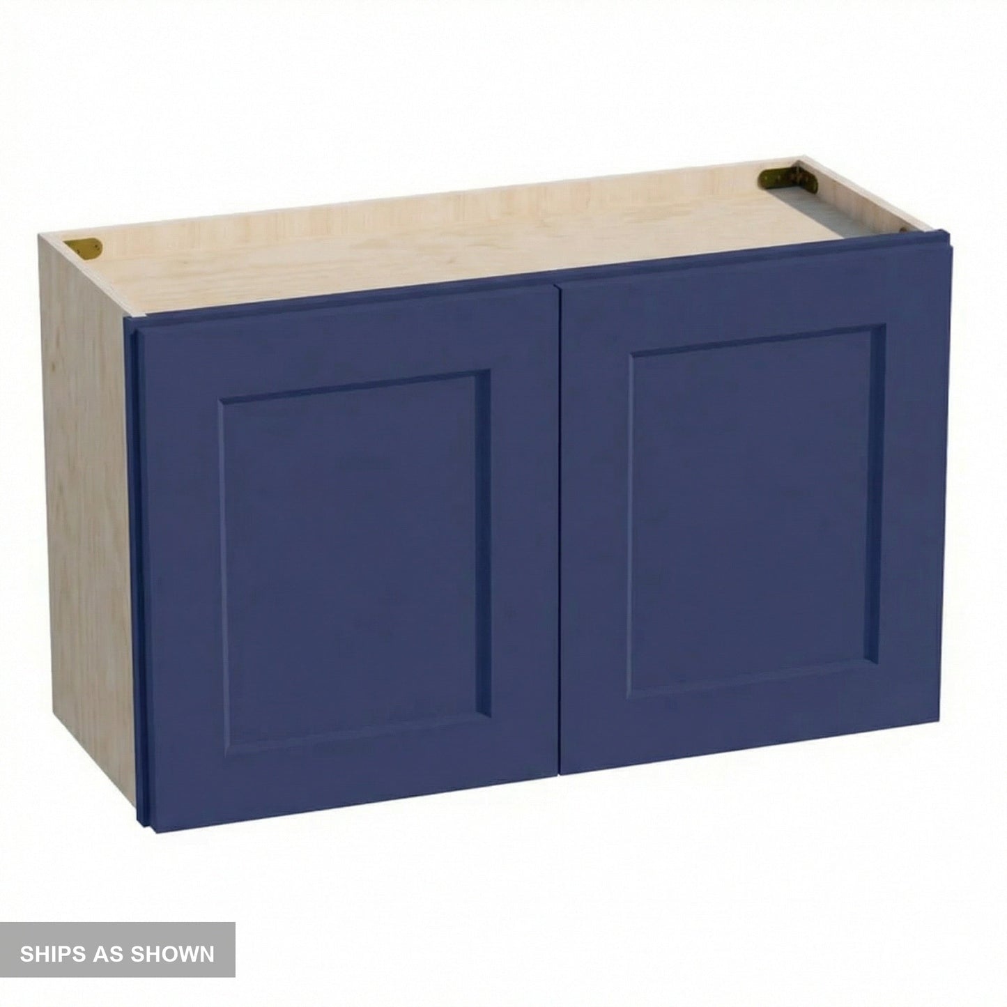 Shaker Bridge Wall Cabinet 30" (W3018) · Ardelle - Blue - Flat Pack